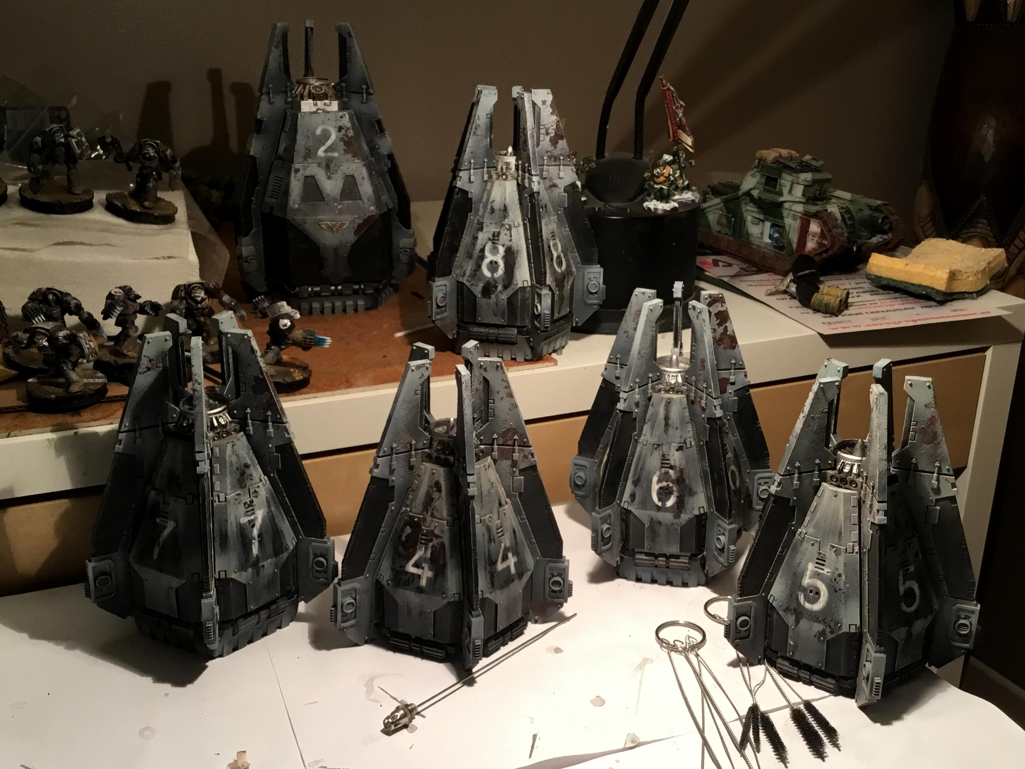 Carcharodons drop pods