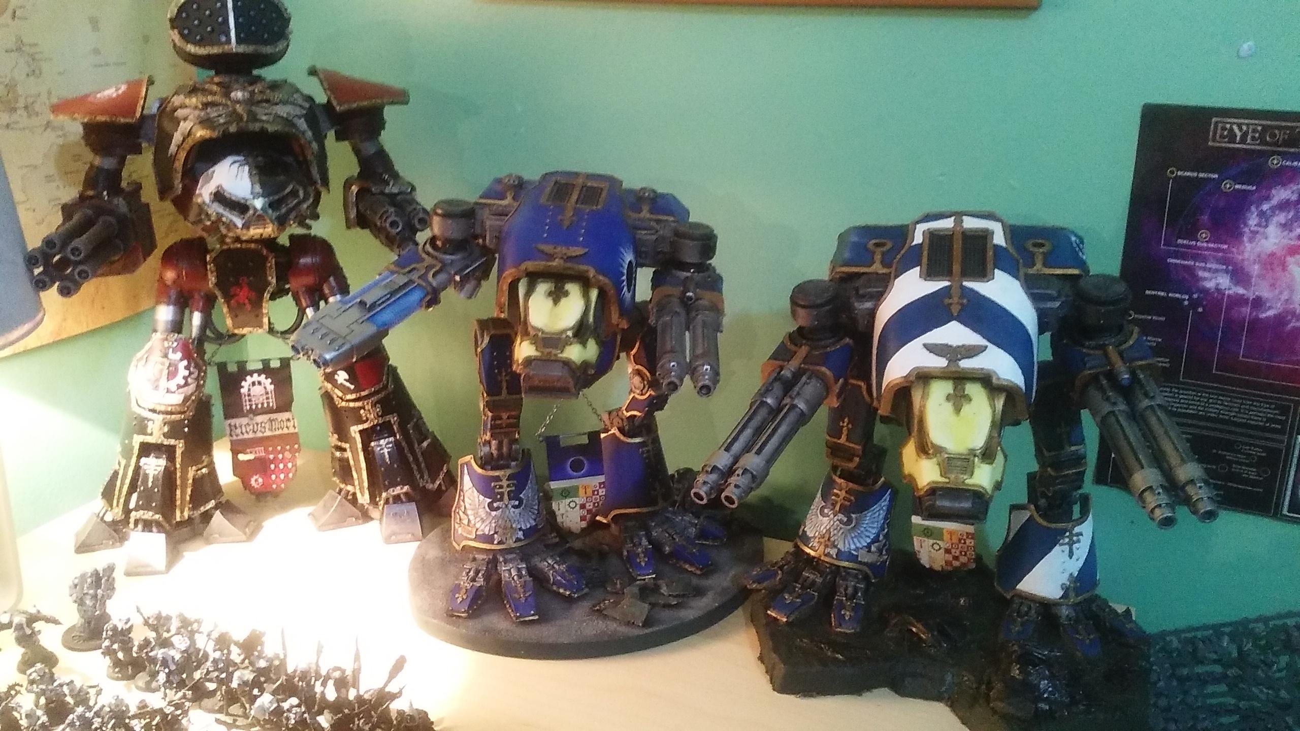 My Titans Legio Mortis Reaver &amp; Warp-Runner Warhounds