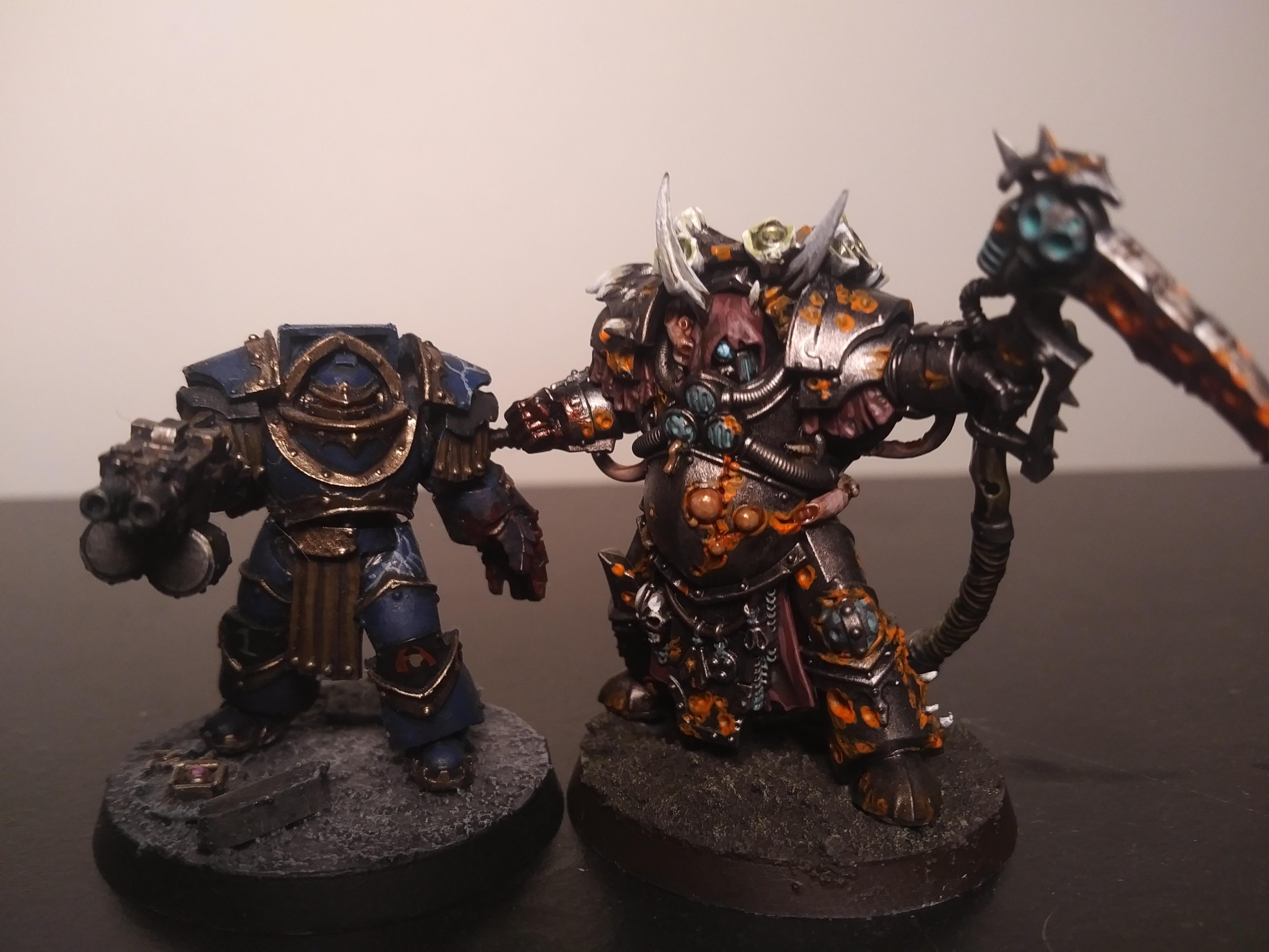 Blood, Cataphractii, Chaos, Death Guard, Deathshroud, Iron, Nurgle, Orange, Plague Marines, Rust, Scythe, Terminator Armor, Turquoise, Warhammer 40,000