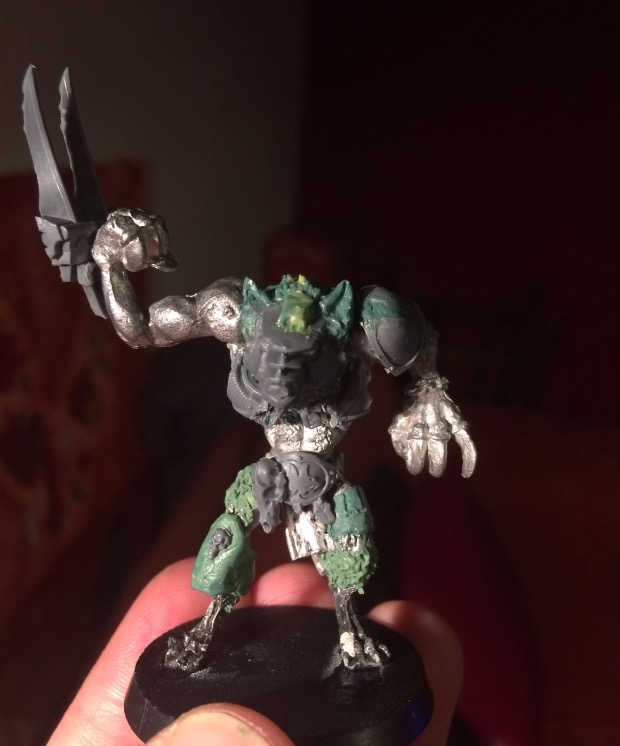 Conversion, Greenstuff, Rat Ogre, Space Wolves, Wulfen