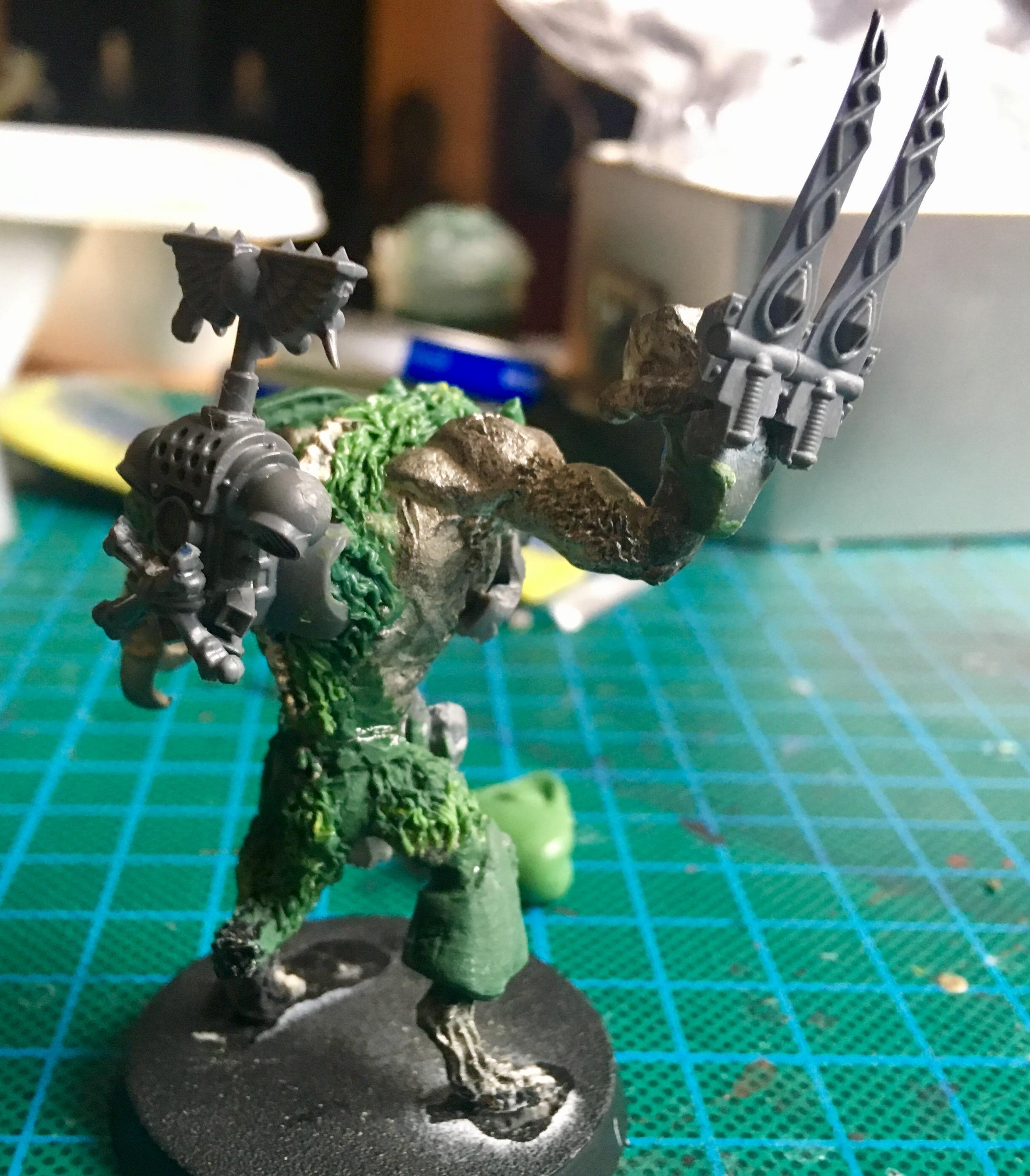 Conversion, Greenstuff, Rat Ogre, Space Wolves, Wulfen