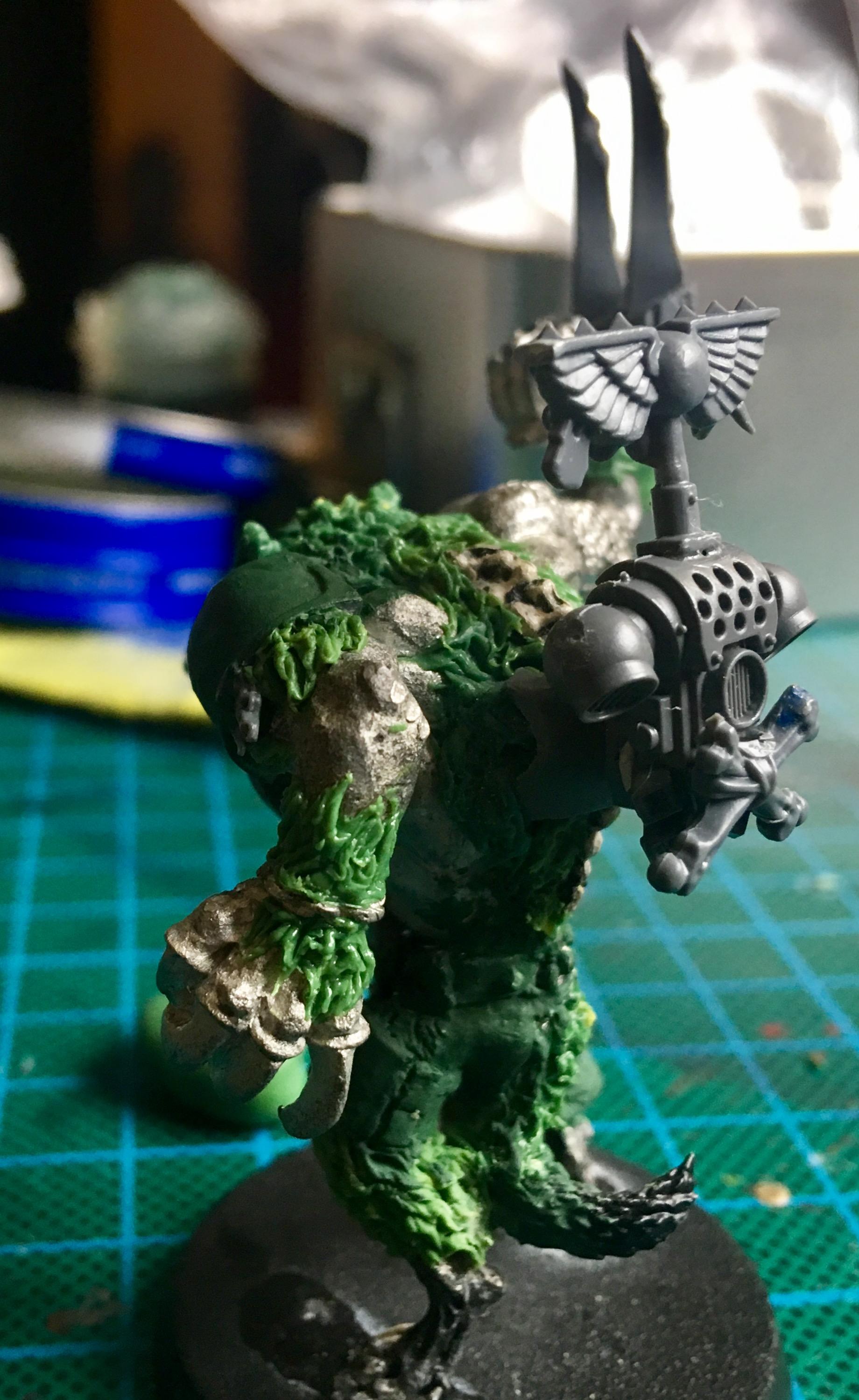 Conversion, Greenstuff, Rat Ogre, Space Wolves, Wulfen