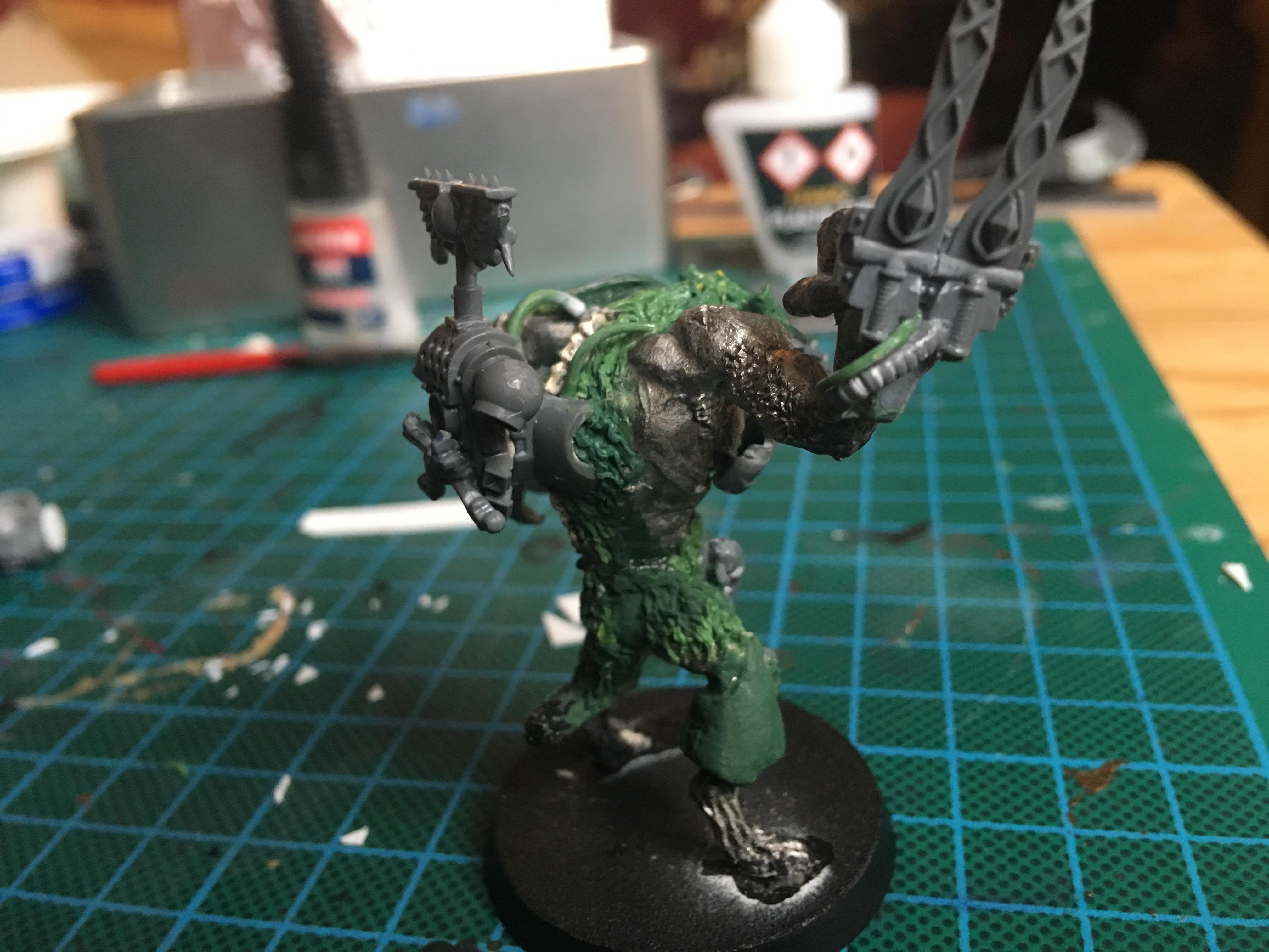 Conversion, Greenstuff, Rat Ogre, Space Wolves, Wulfen