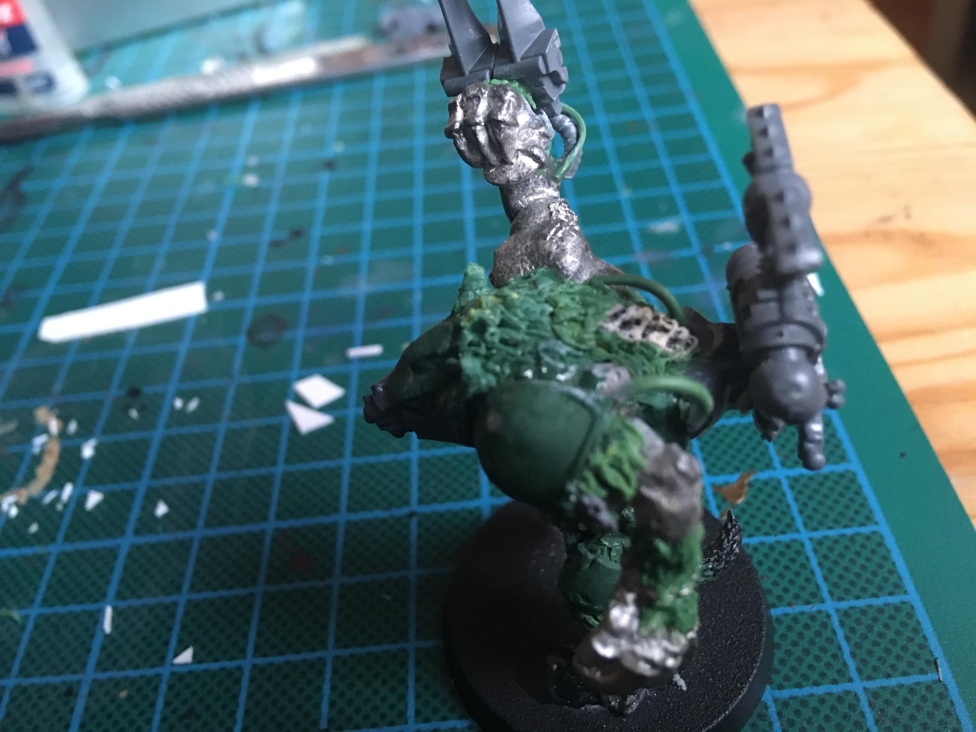 Conversion, Greenstuff, Rat Ogre, Space Wolves, Wulfen