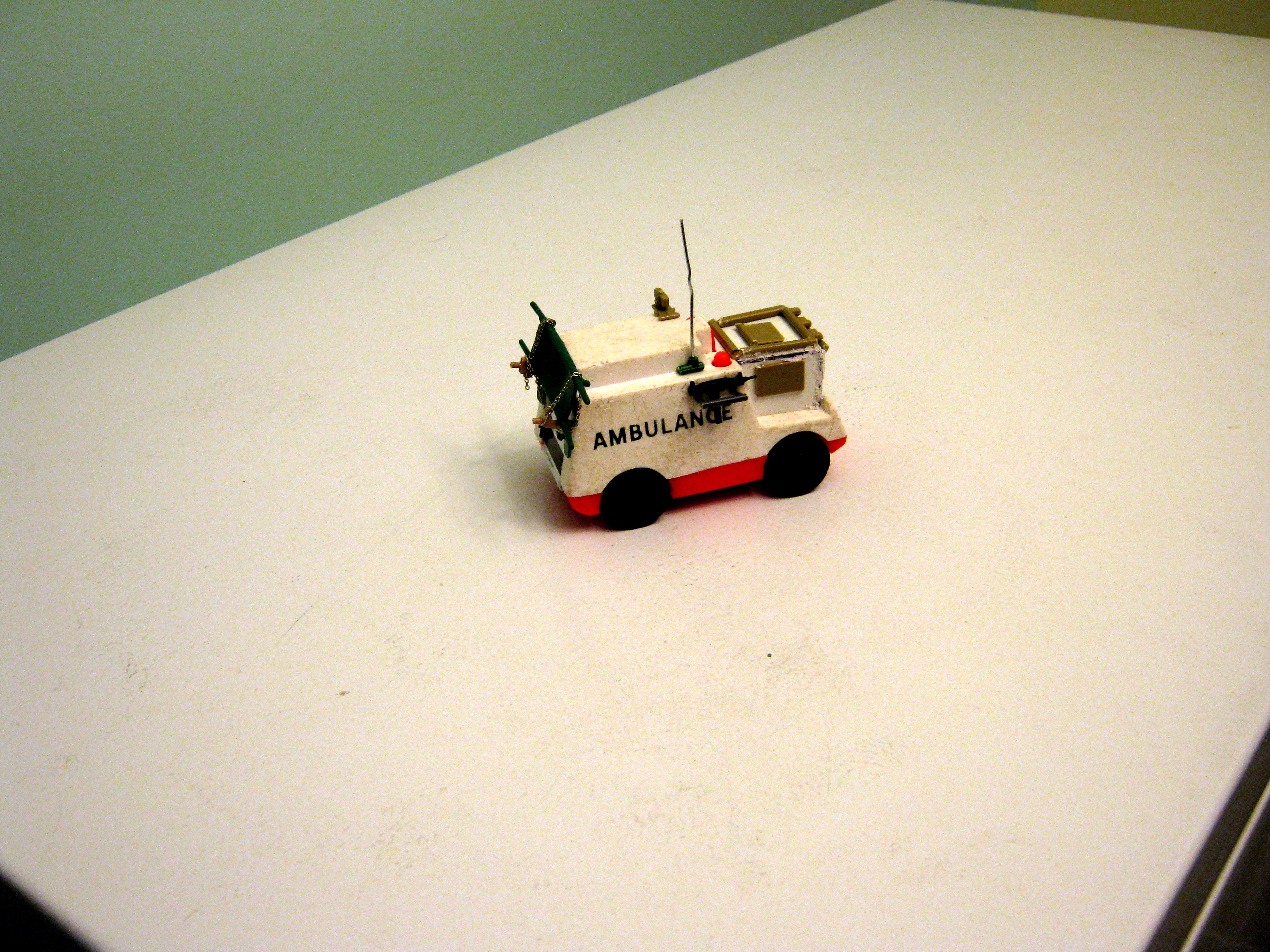 Ambulance, Conversion, Counts As, Fisher Price, Imperial, Military Ambulance, Toy, Truck