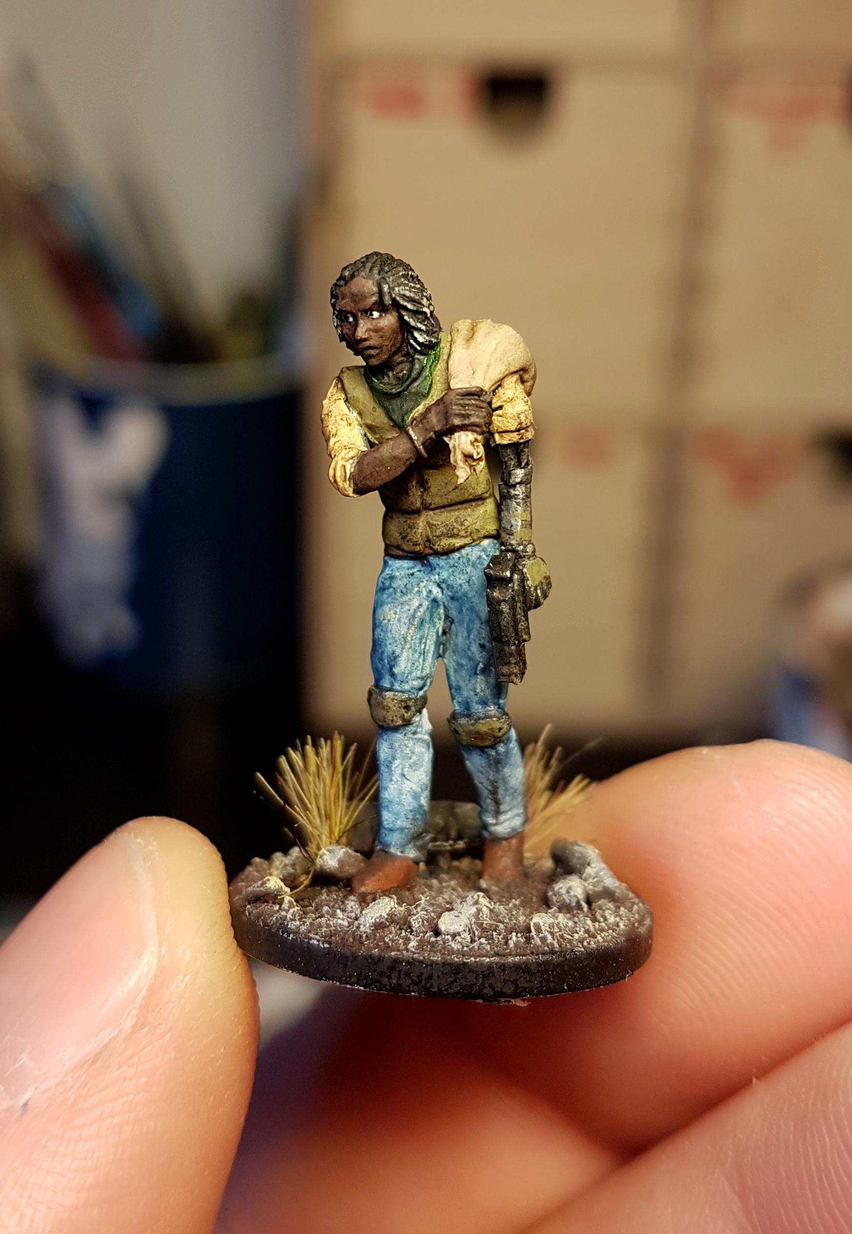 Bionics, Bodywarmer, Civilian, Rogue Stars, Sculpting