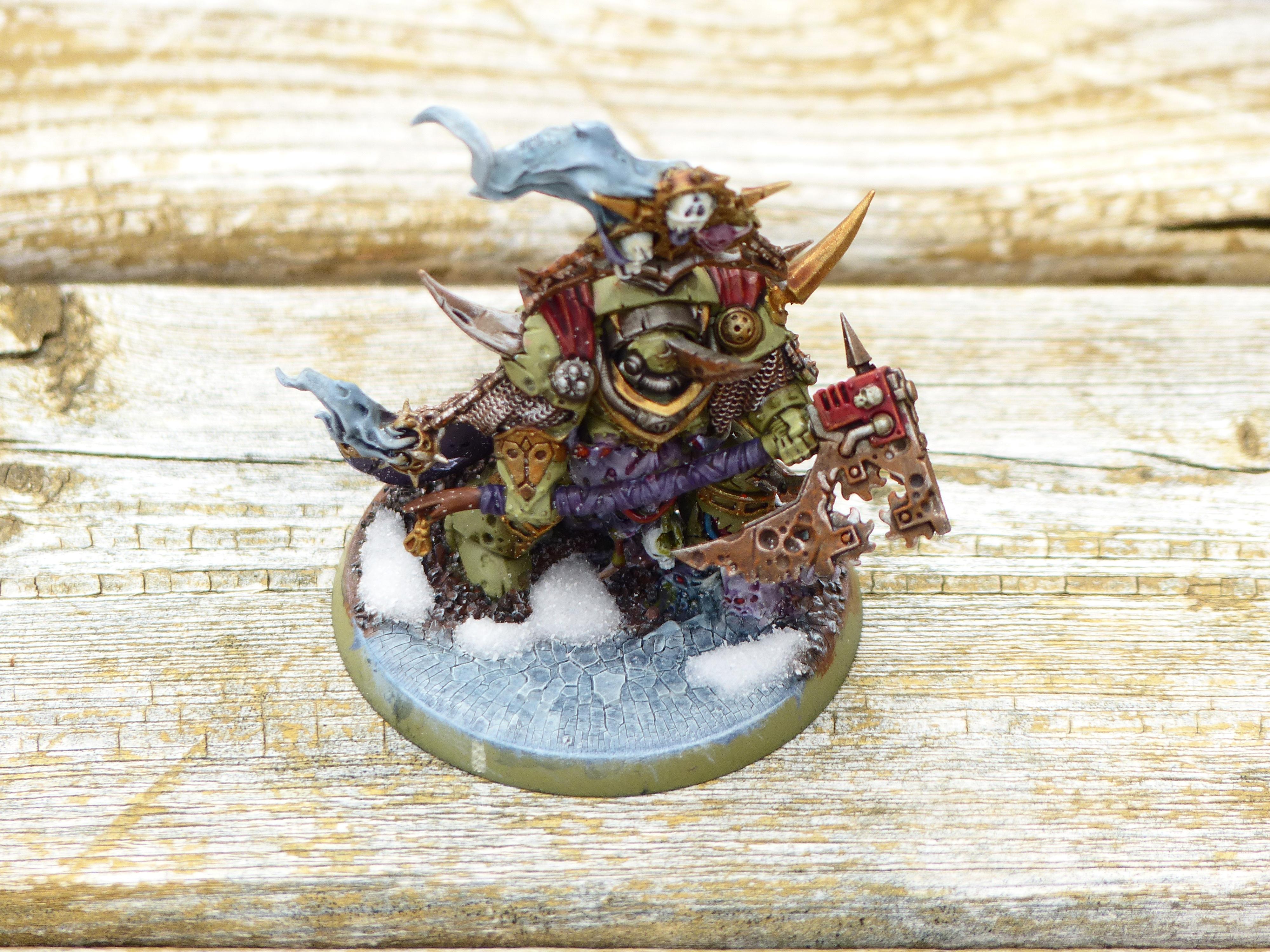 Death Guard, Headquarters, Ice, Lord Of Contagion, Nurgle, Snow, Winter