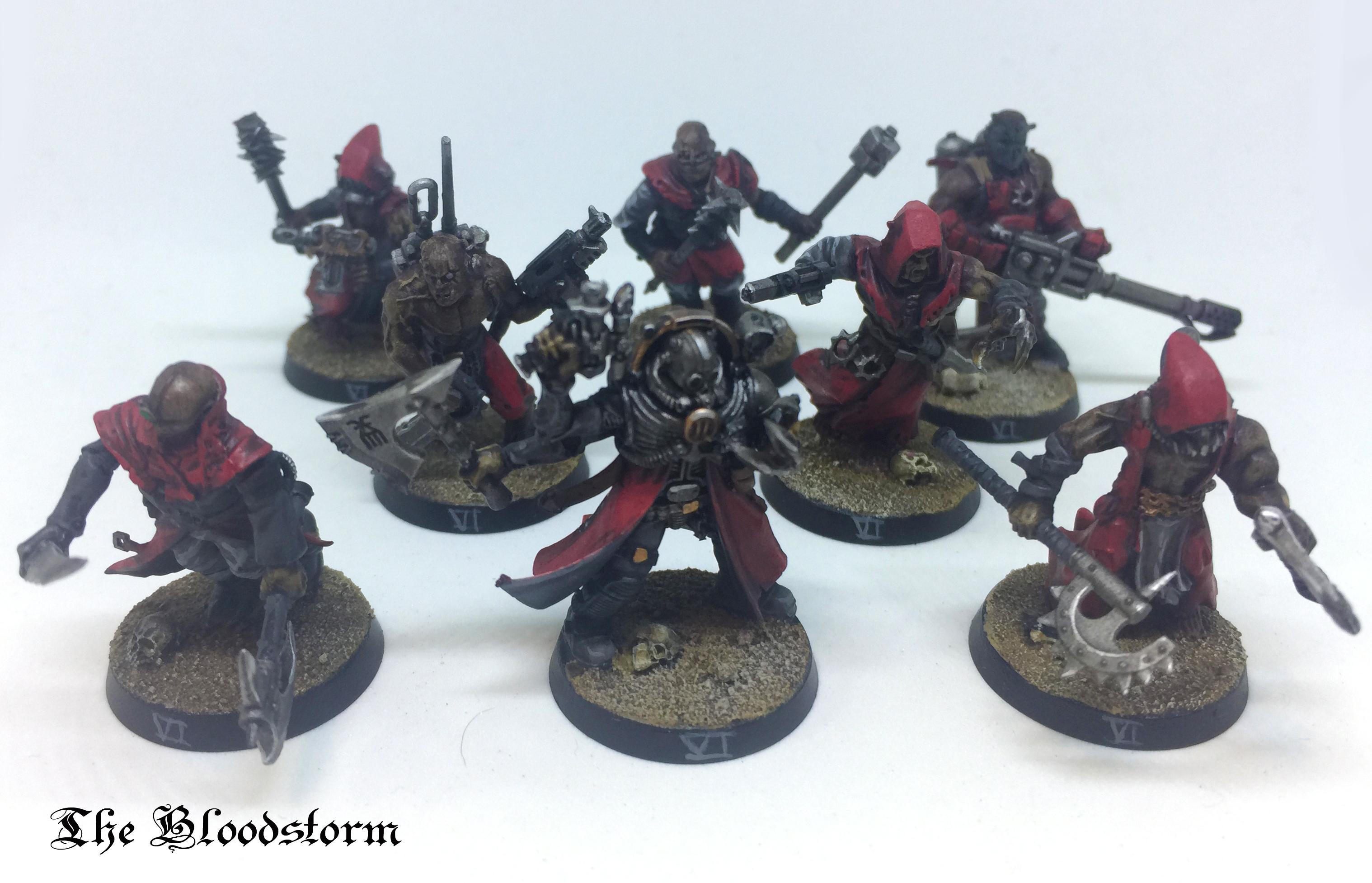 Chaos, Cultists, Khorne, Red, Renegades, Traitors, Warhammer 40,000