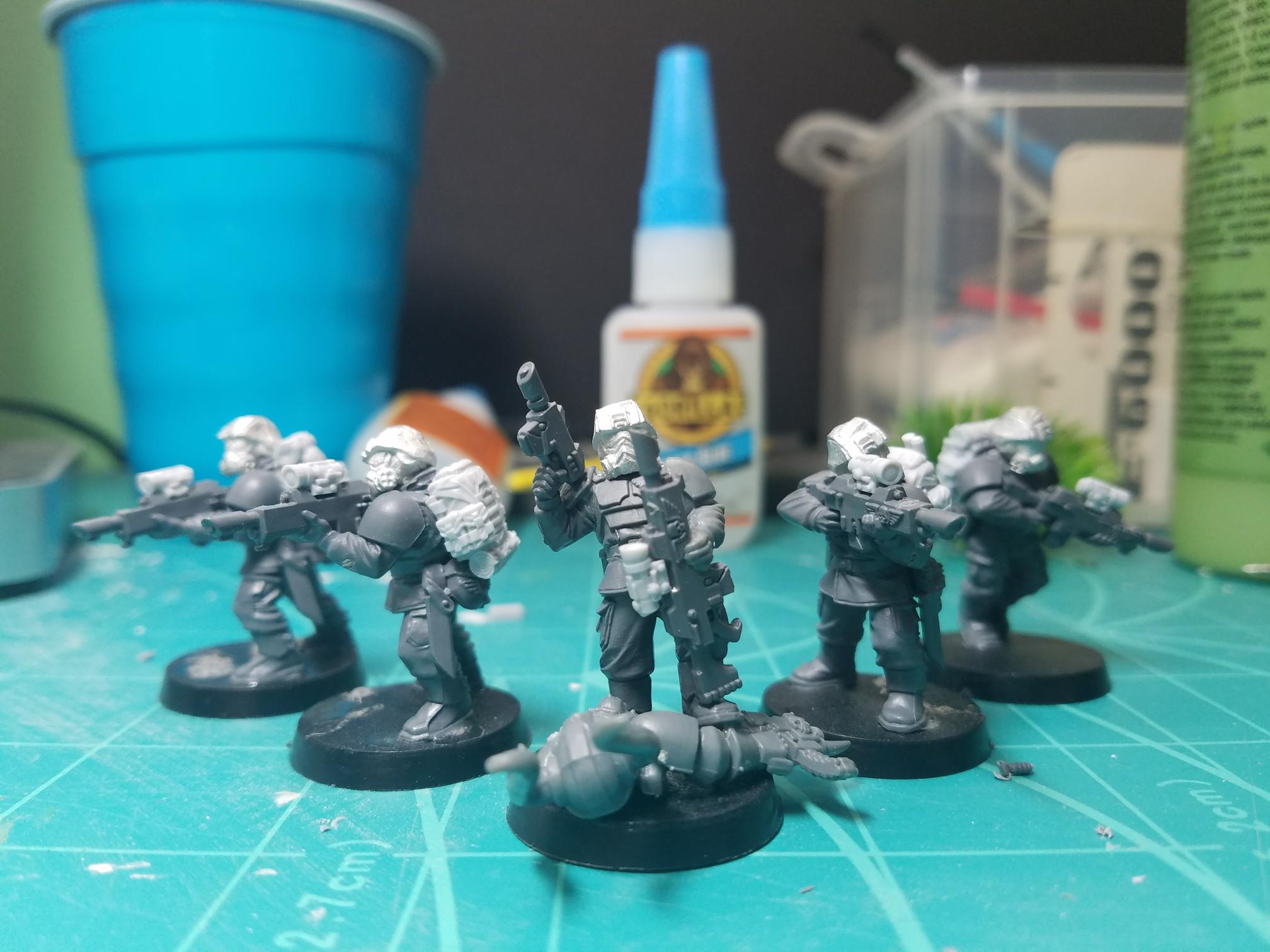 Anvil Industries, Cadians, Conversion, Games Workshop, Imperial Guard, Pig Iron