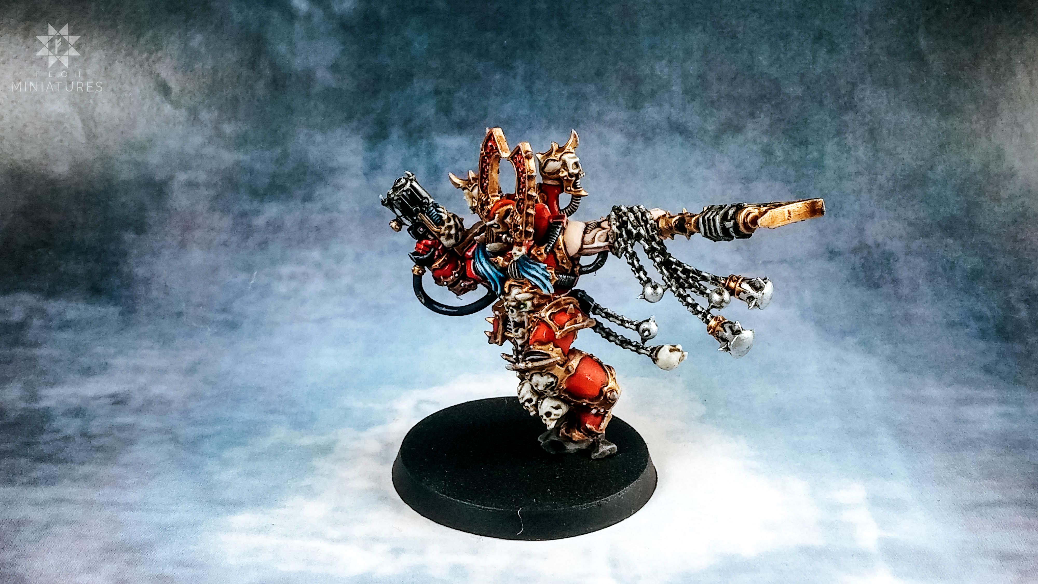 Chaos, Chaos Space Marines, Commission, Kharn, Painting, Tabletop