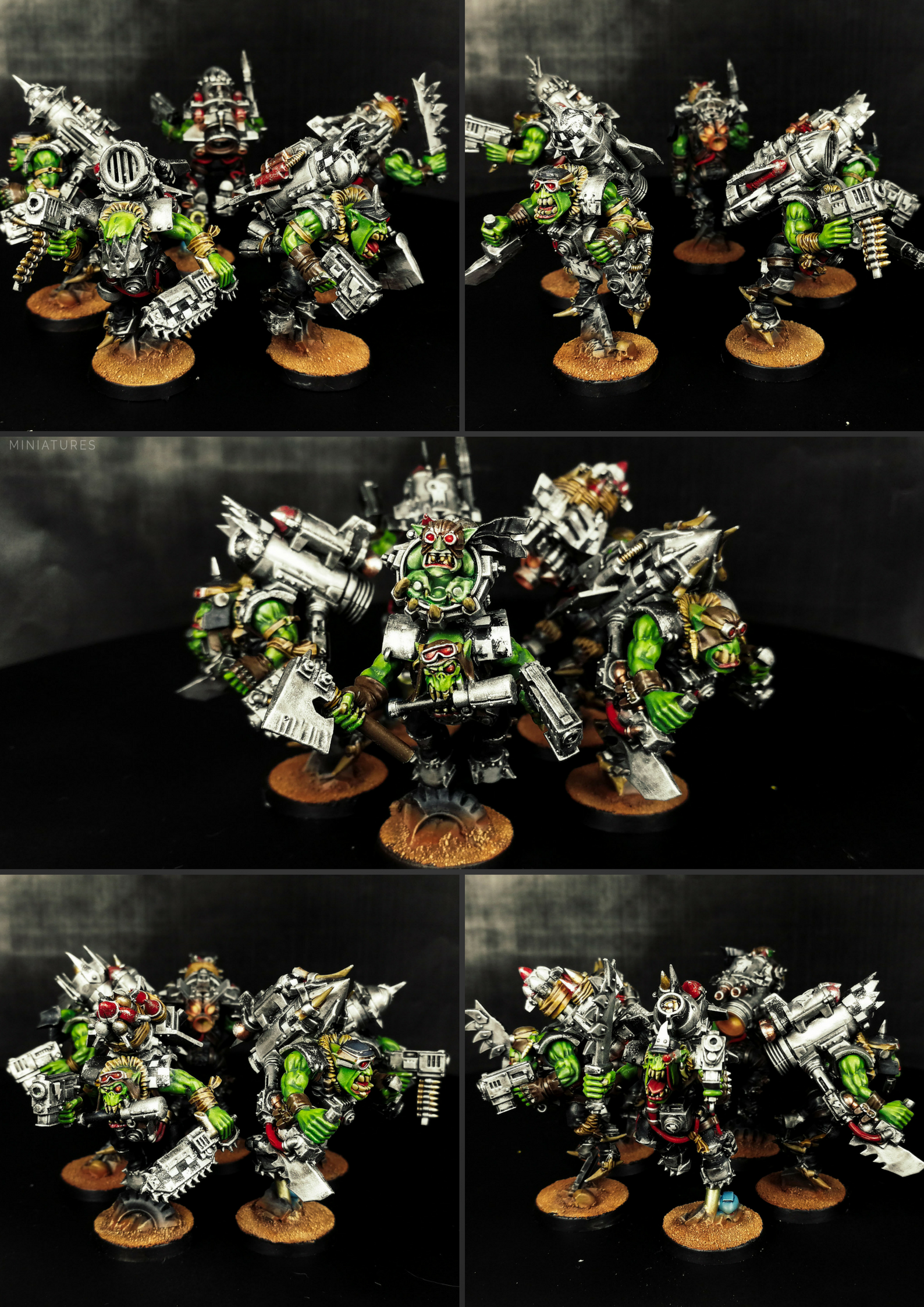 Commission, Orks, Painting, Space Orks, Tabletop