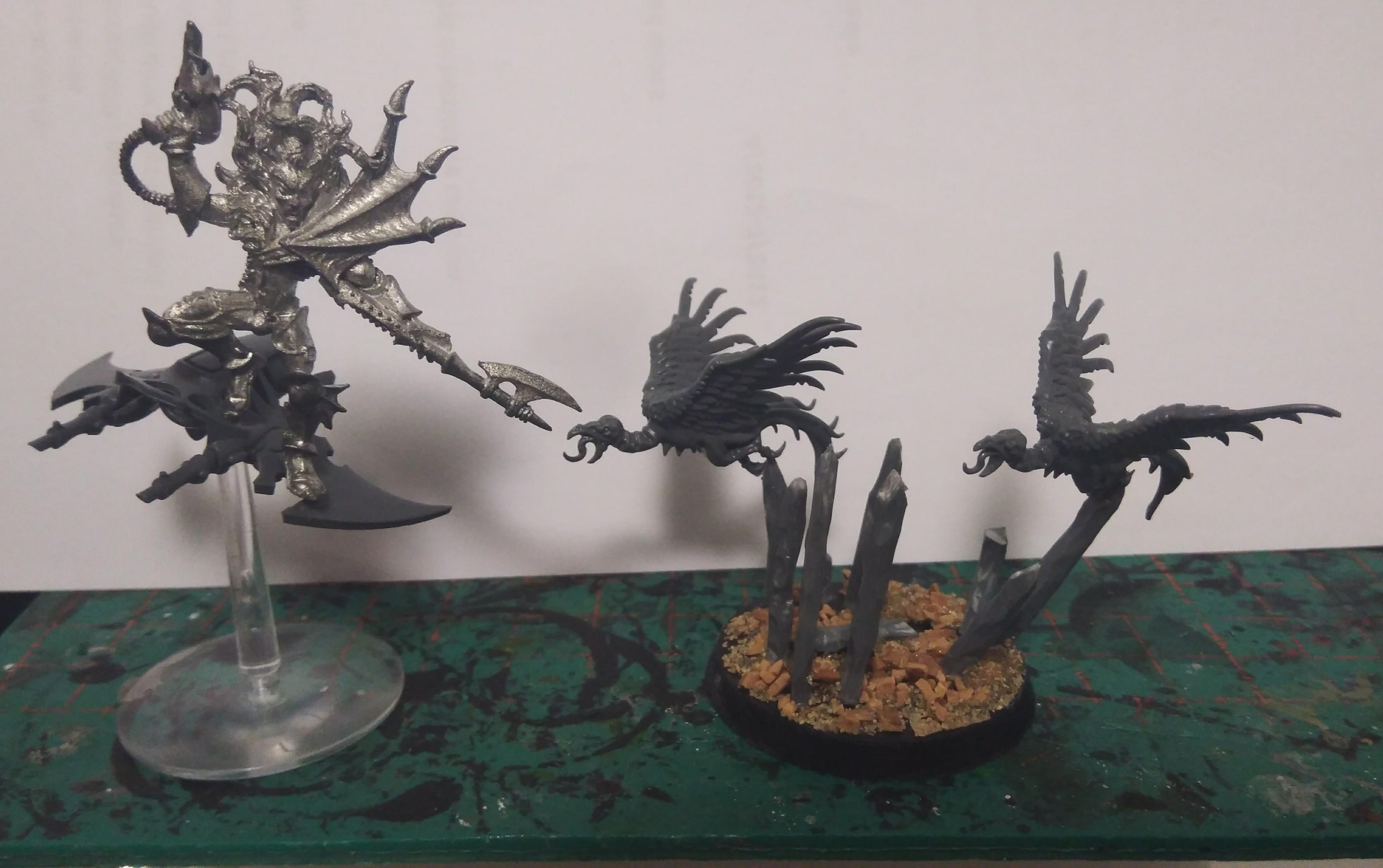 Beastmaster, Dark Eldar, Razorwing Flock, Vulcharc, Work In Progress, Works In Progress, Wyches