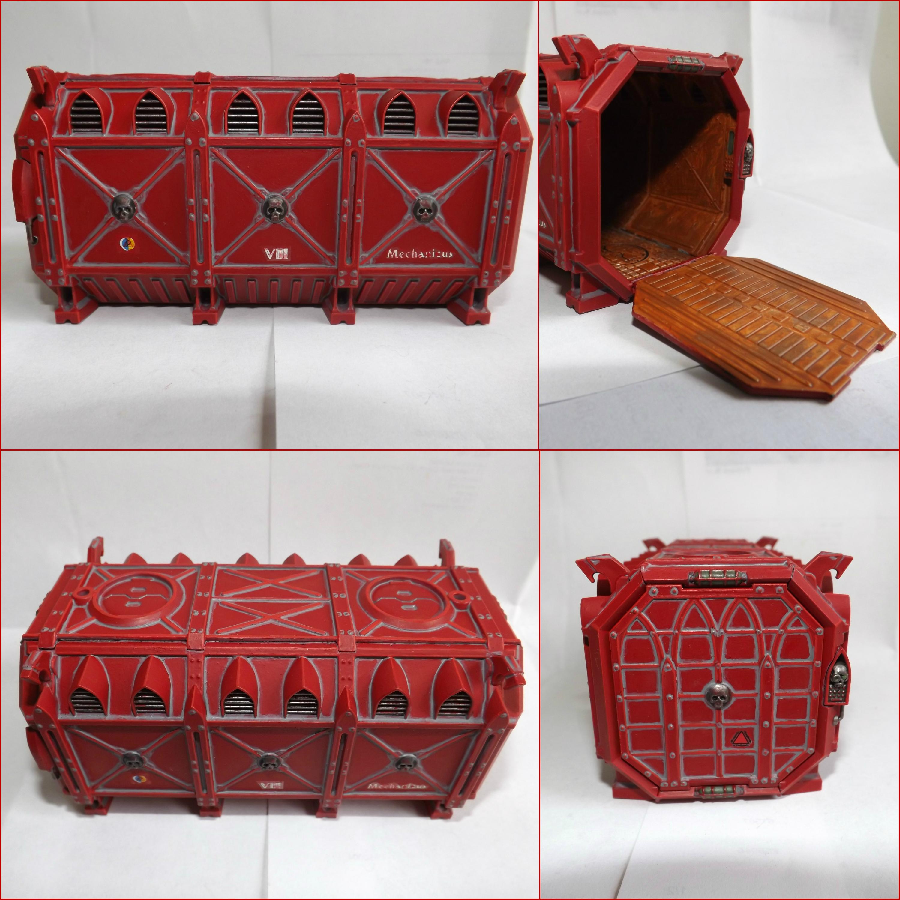 Munitorum Armored Container.(Mechanicus Theme)