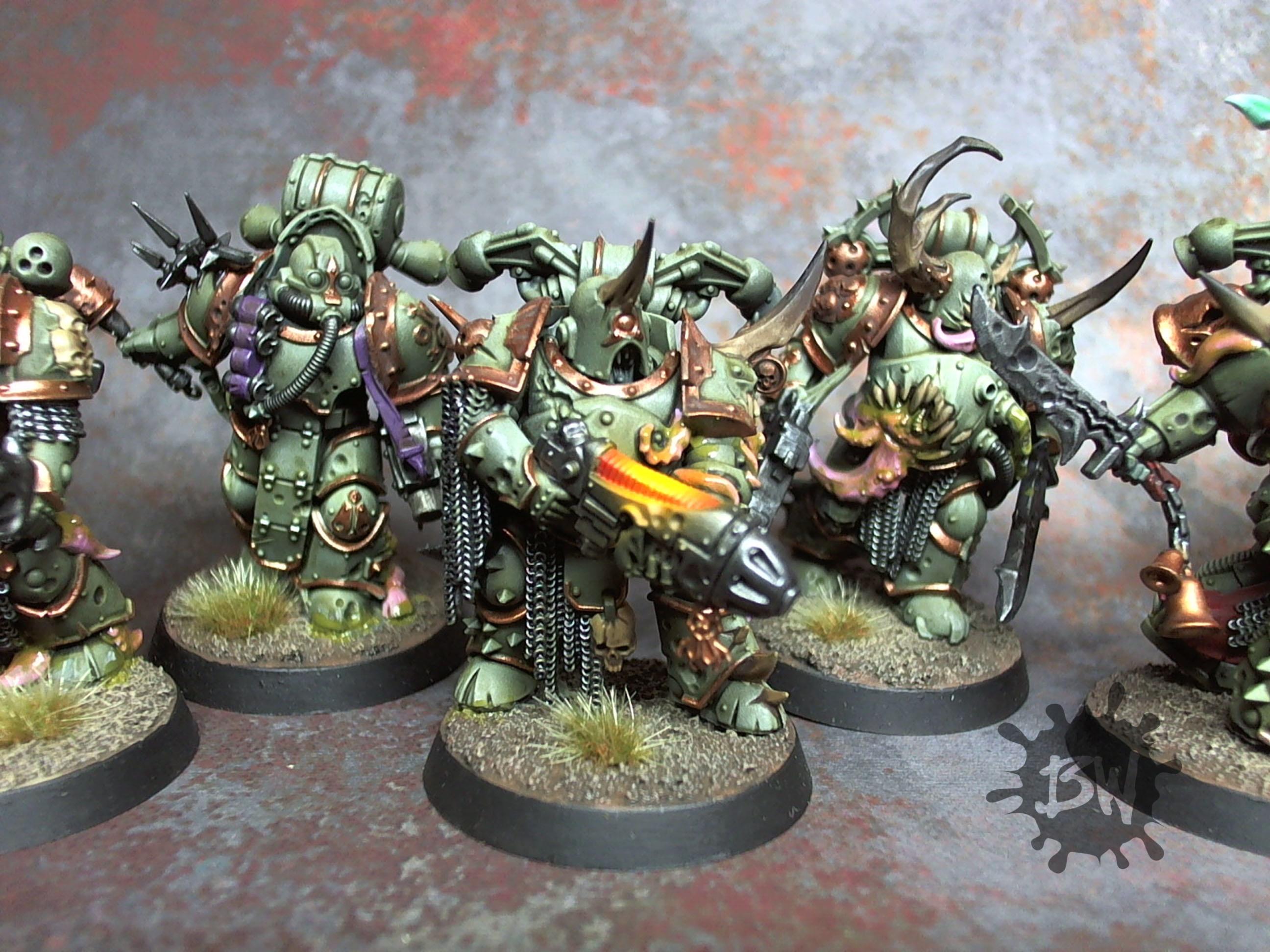 Death Guard, Nurgle, Plague Marines, Warhammer 40,000