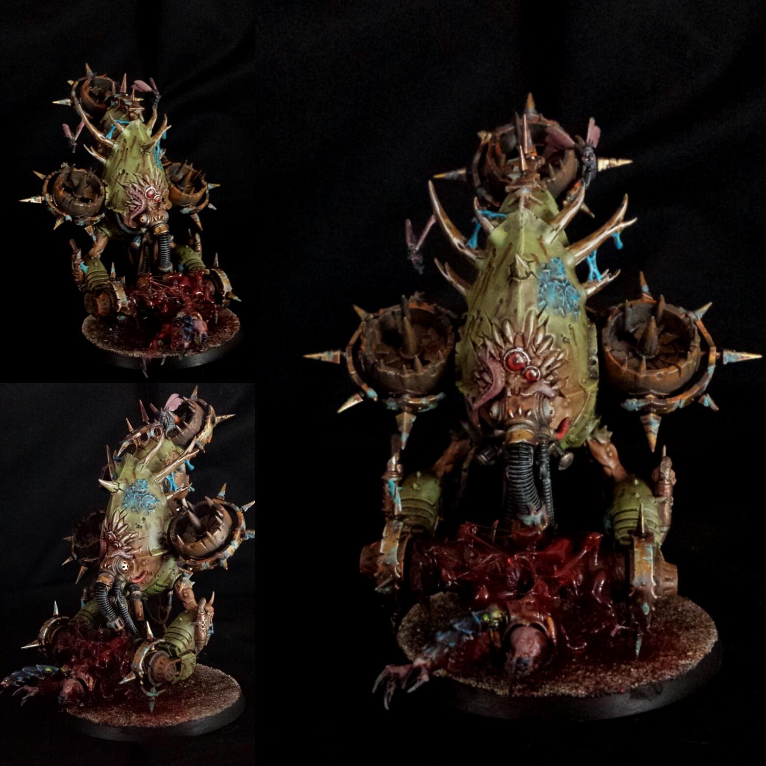 Death Guard, foetid bloat-drone