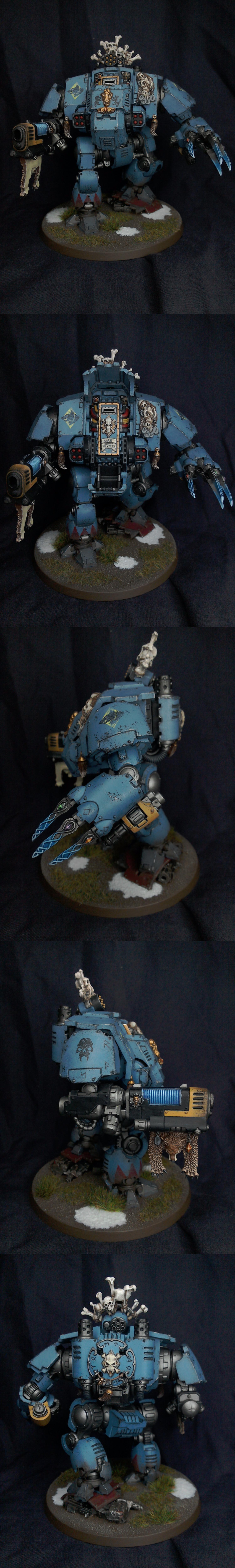 Dreadnought, Primaris, Redemptor, Redemptor Dreadnought, Space Marines, Space Wolves, Warhammer 40,000