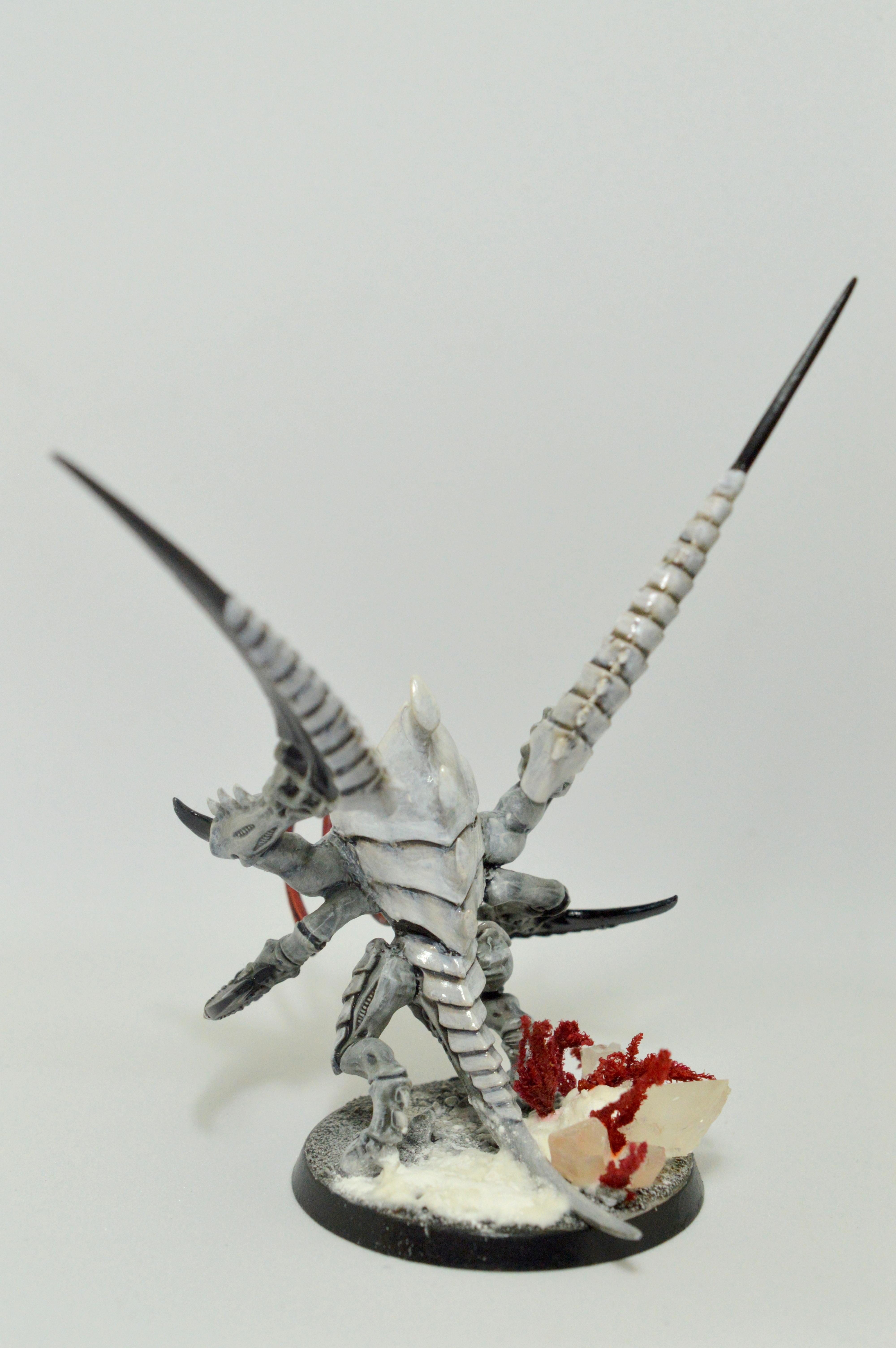 Black, Deathleaper, Kitbash, Red, Tyranids, White
