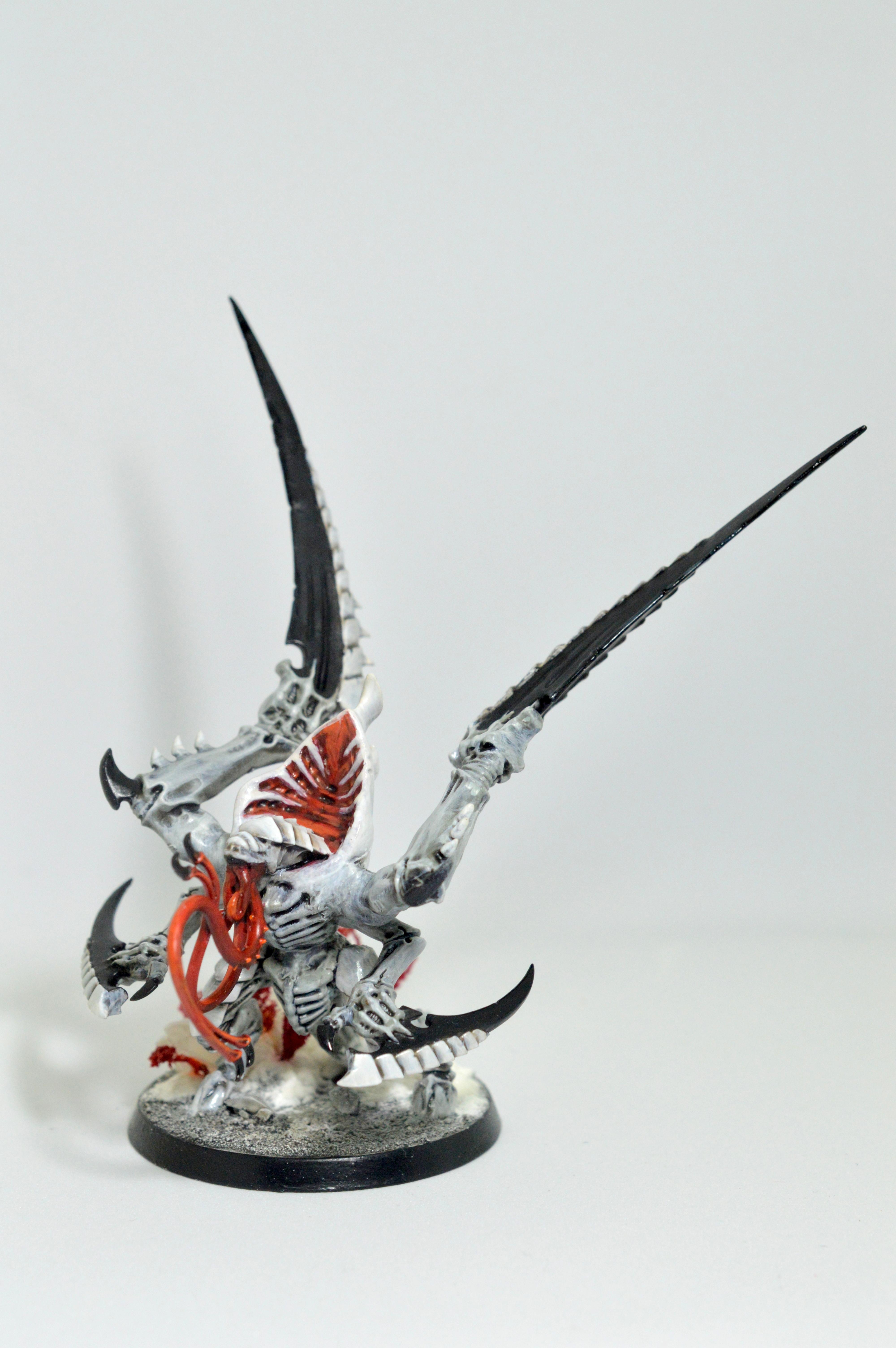Black, Deathleaper, Kitbash, Red, Tyranids, White
