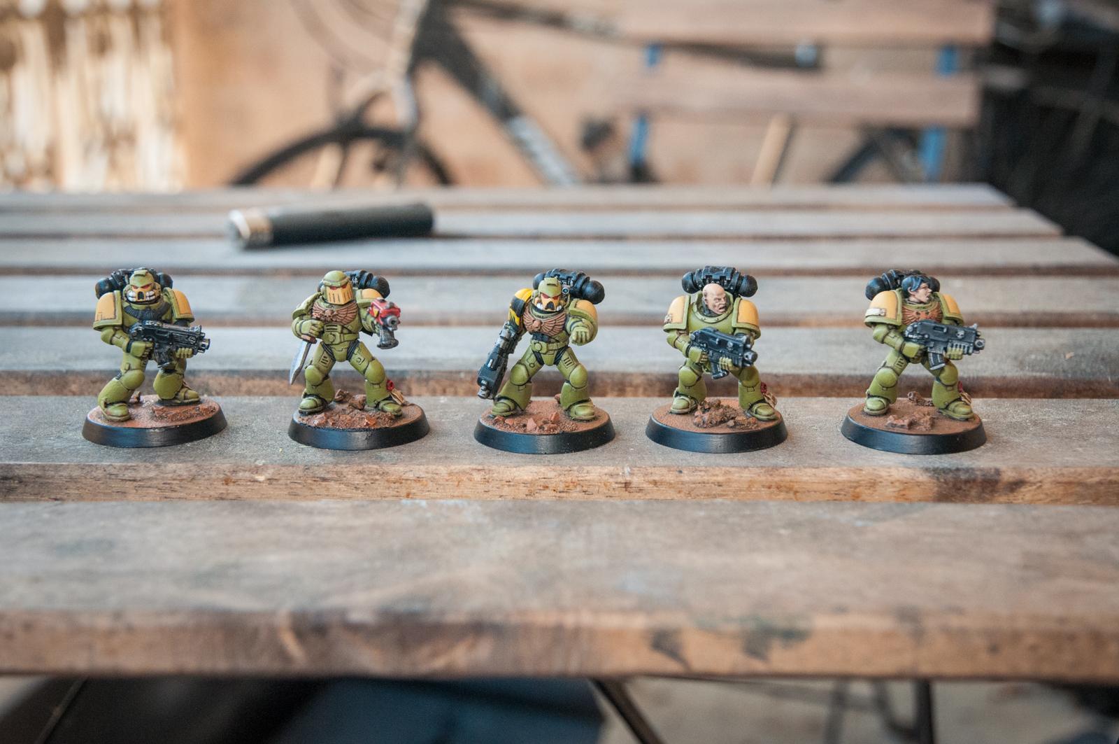 Mantis Warriors, Space Marines, Statuesque Miniatures, Tactical Squad, Tranquillity, Veteran Sergeant