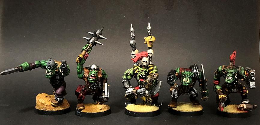 Freebooter, Orks, Pirate, Slugga Boy, Warhammer 40,000
