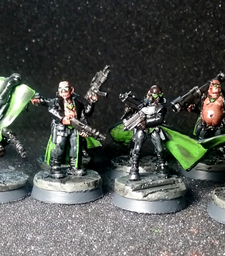 Gang, Heresy, Heresy Miniatures, Trenchcoat Gang