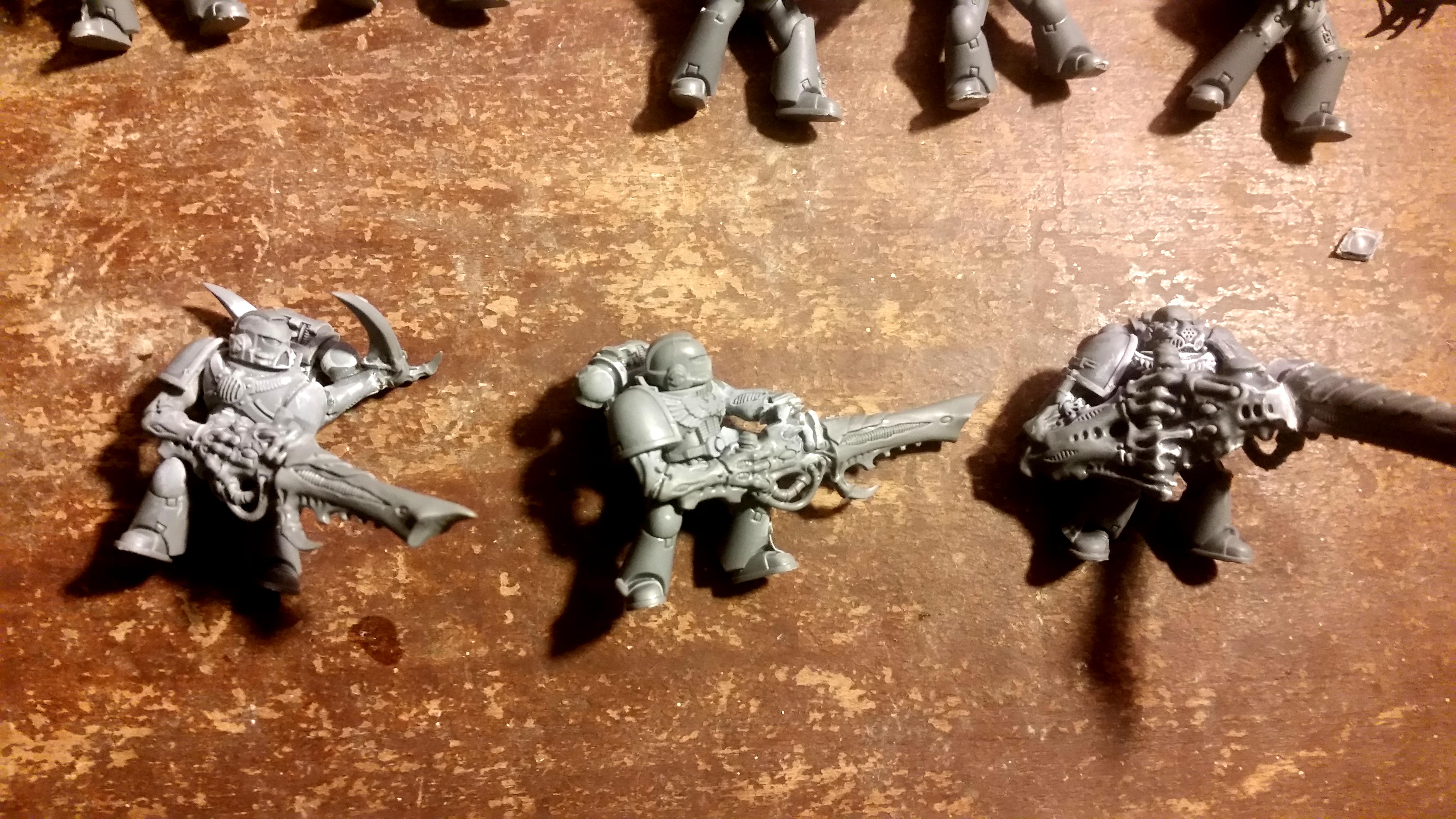 Conversion, Tyranid Warriors, Tyranids, Warhammer 40,000, Warhammer Fantasy, Work In Progress, Zerg