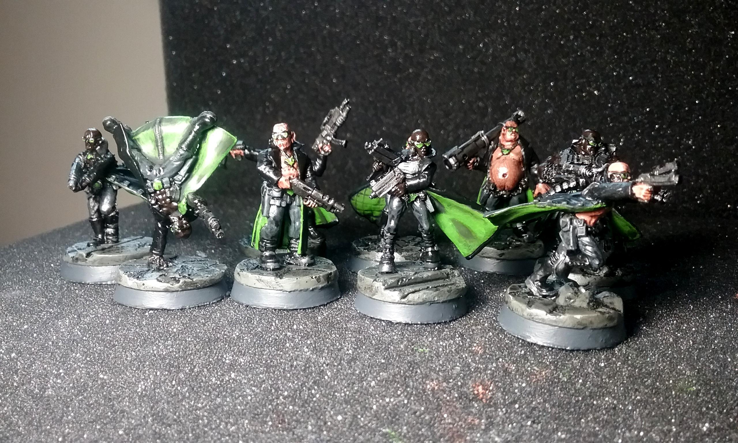 Gang, Heresy, Heresy Miniatures, Trenchcoat Gang