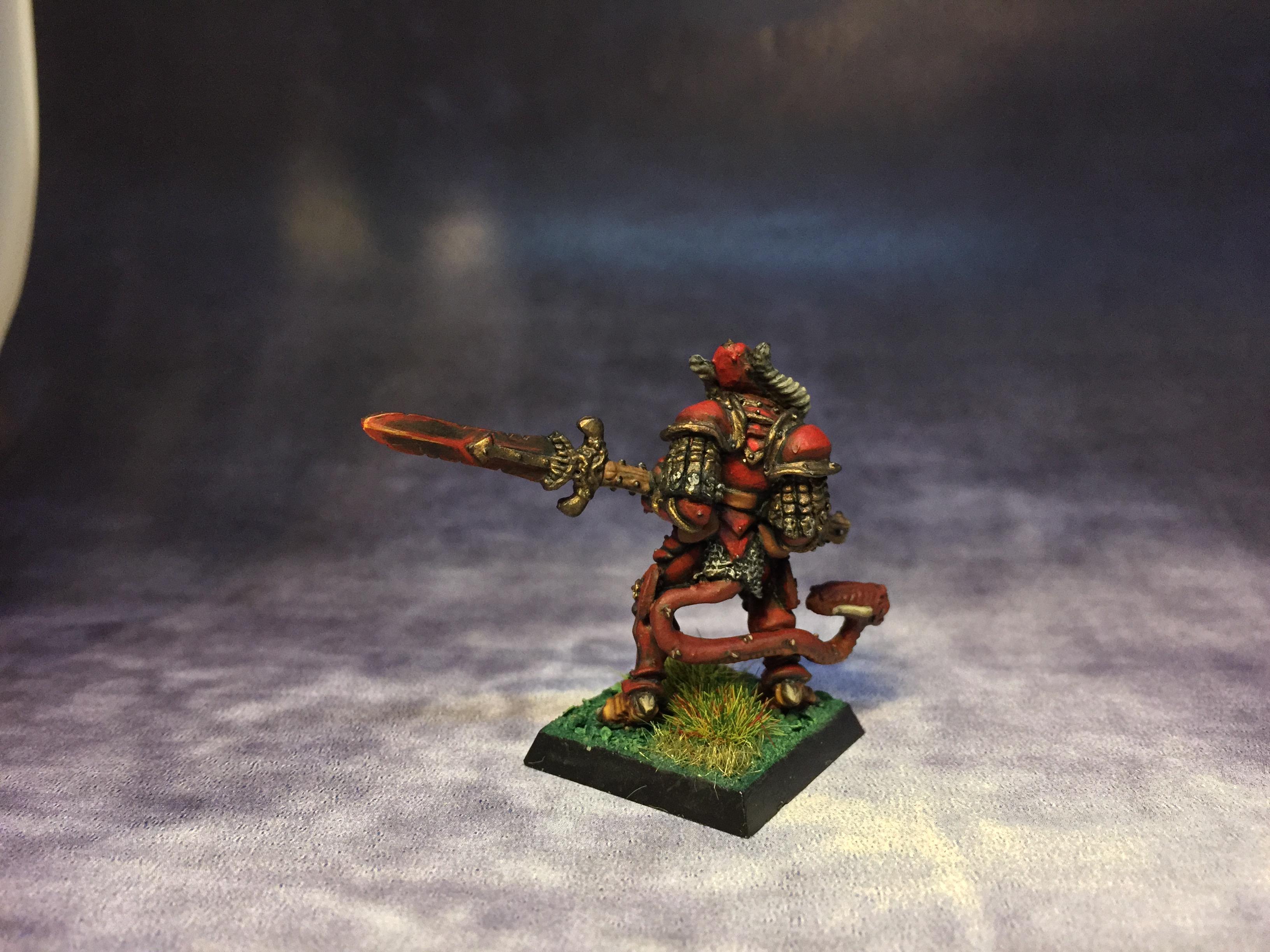 Champion, Chaos, Khorne, Oldhammer, Realm Of Chaos, September 2017