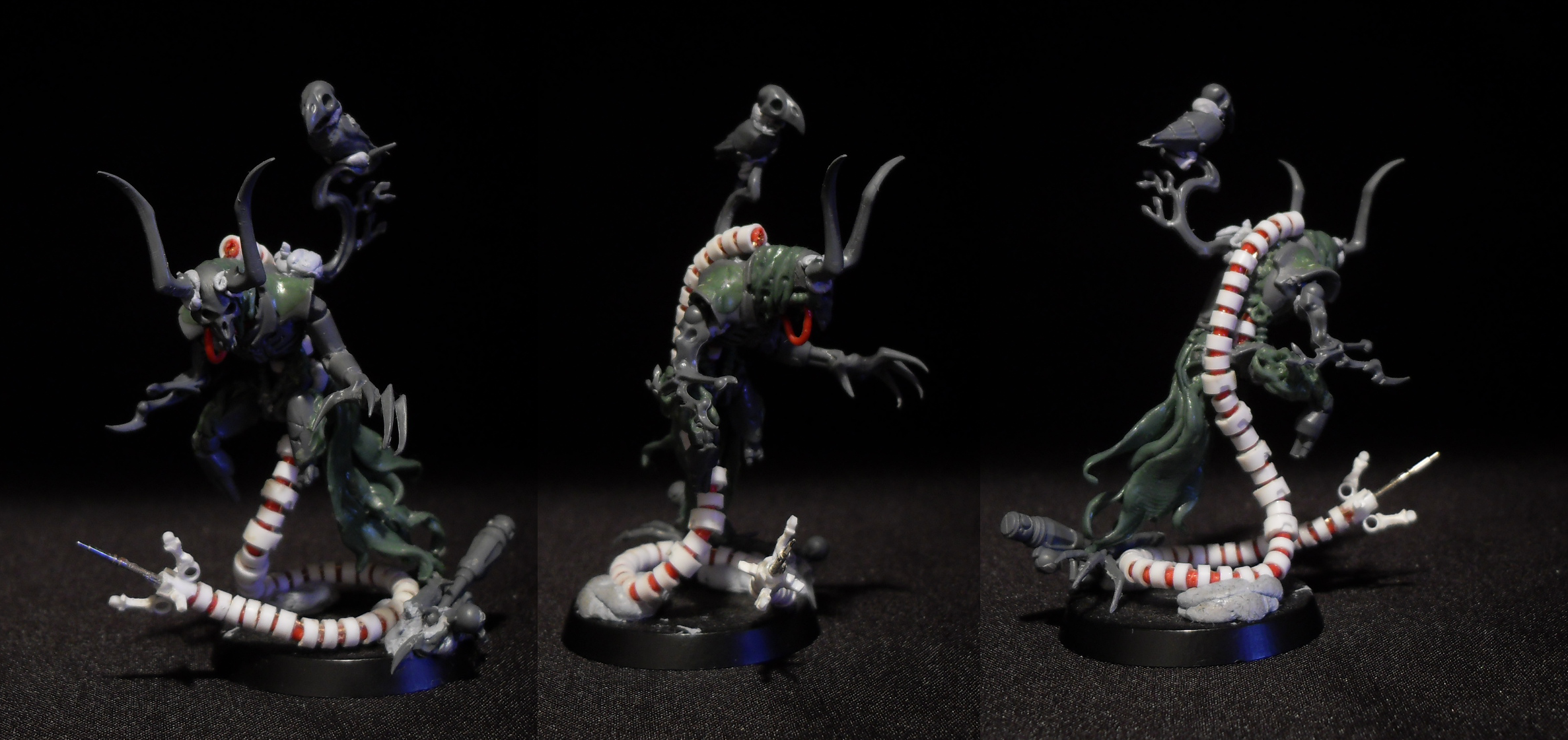 Edgy, Necrons, Skeletons, Spooky, Warhammer 40,000, Work In Progress