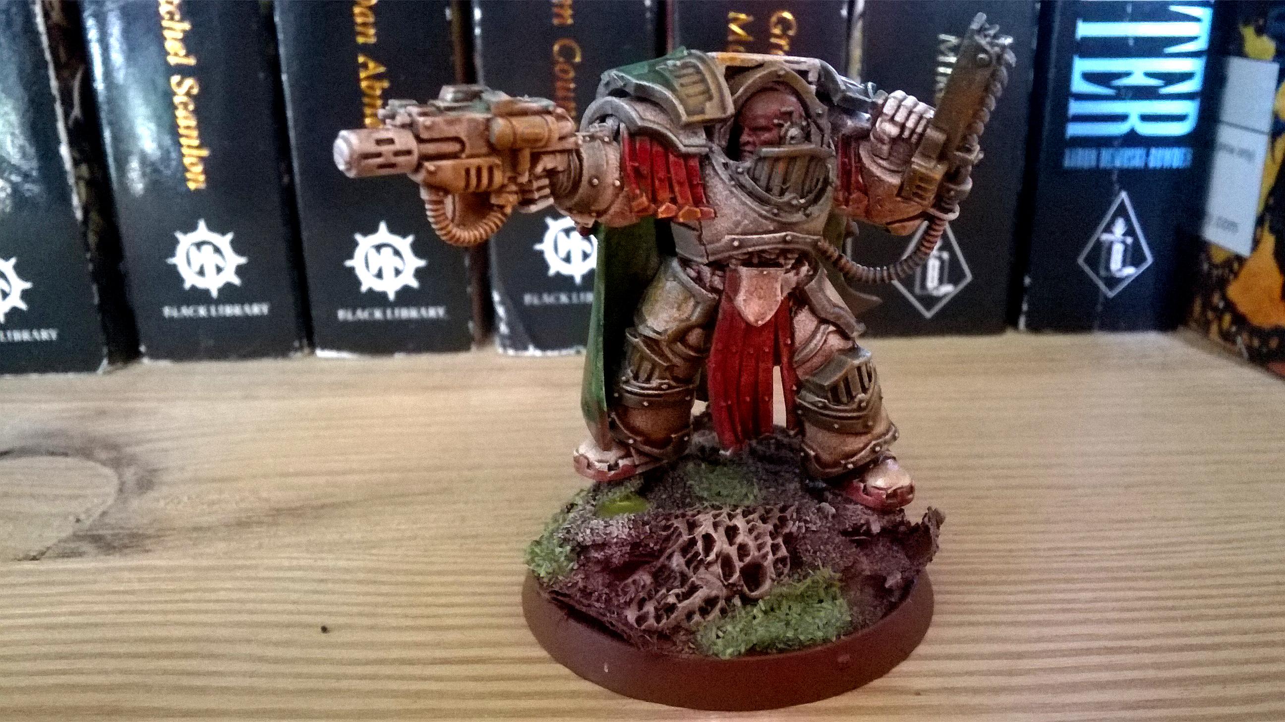Death Guard Captain WIP