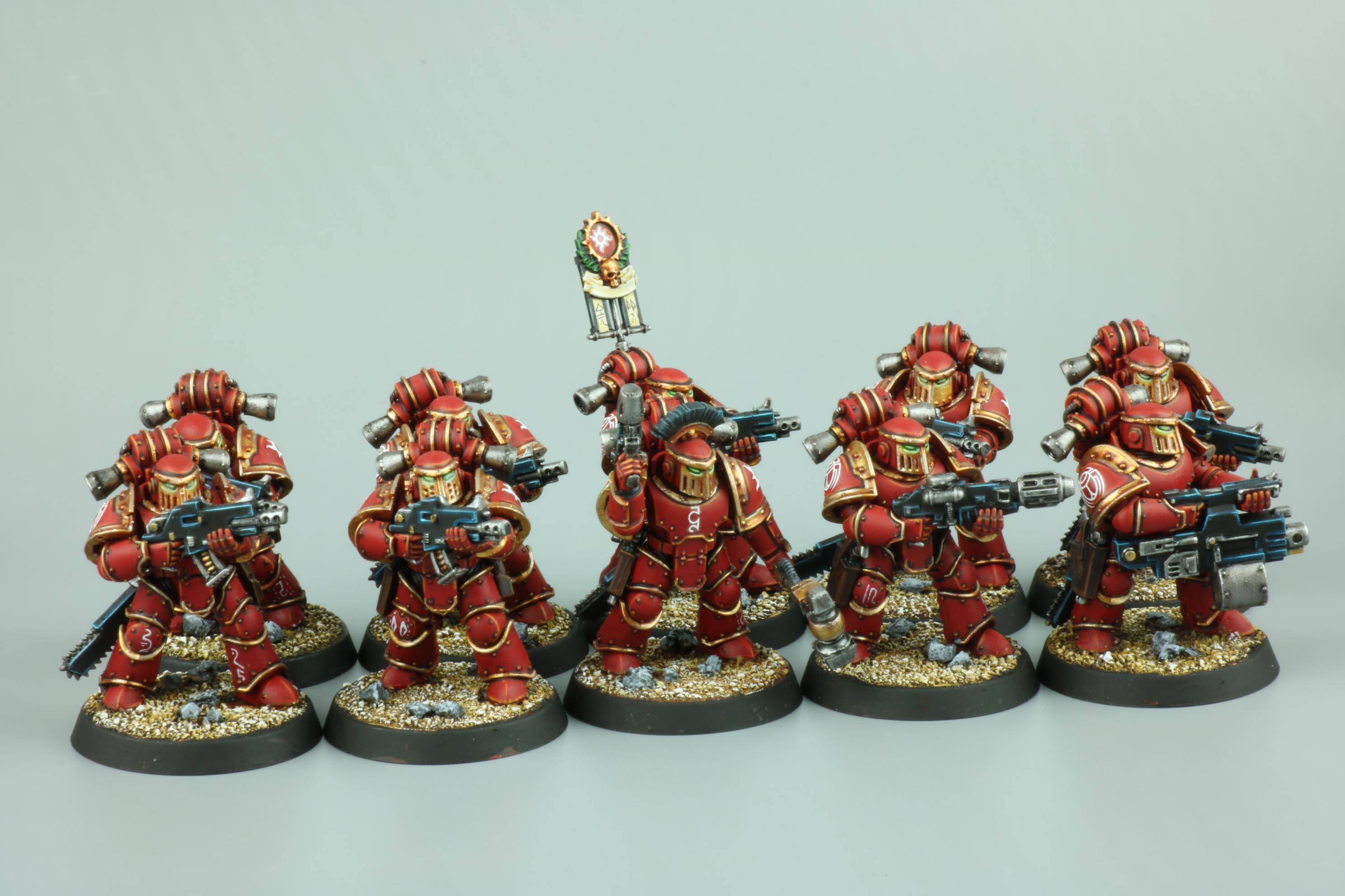 Burning, Heresy, Horus, Legion Veteran, Prospero, Red Squad, Space Marines, Tactical, Warhammer 40,000