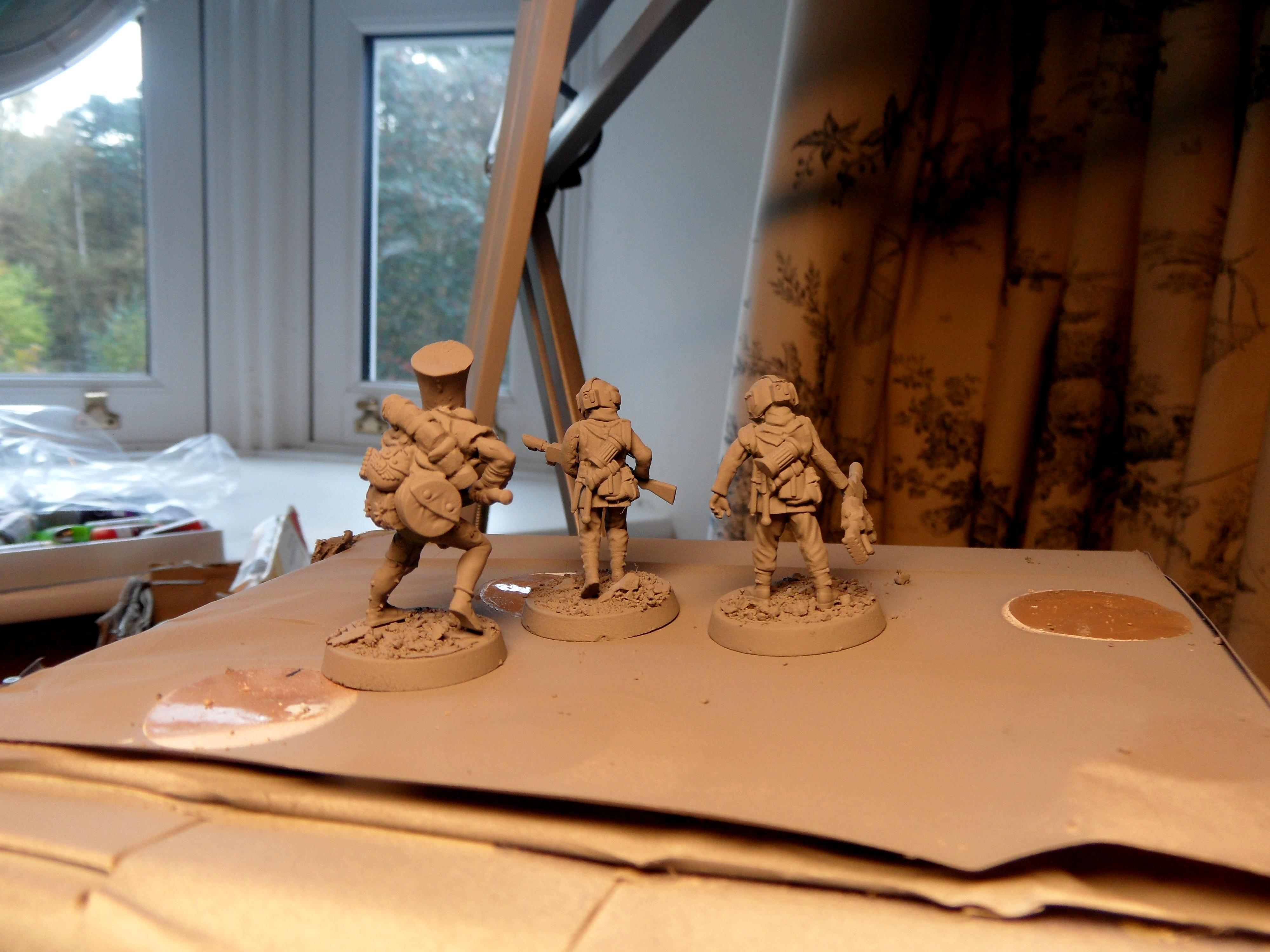 Am, Imperial Guard, Warhammer 40,000, Work In Progress