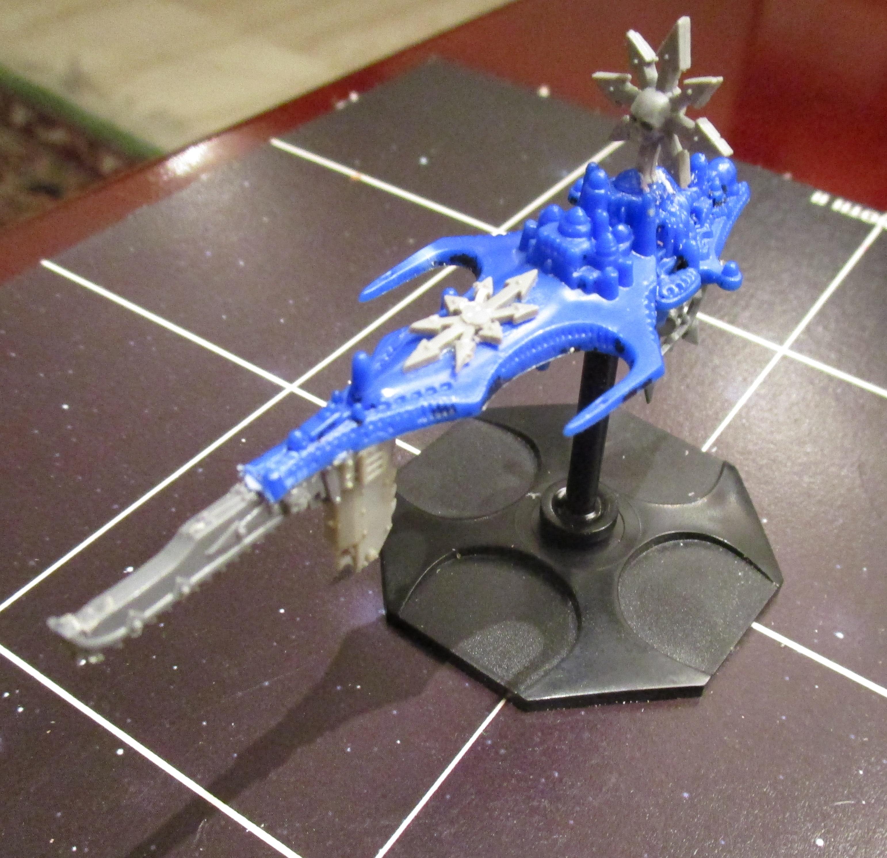 Battlefleet Gothic, Black Legion, Chaos, Chaos Space Marines, Conversion, Oldhammer, Space Fleet