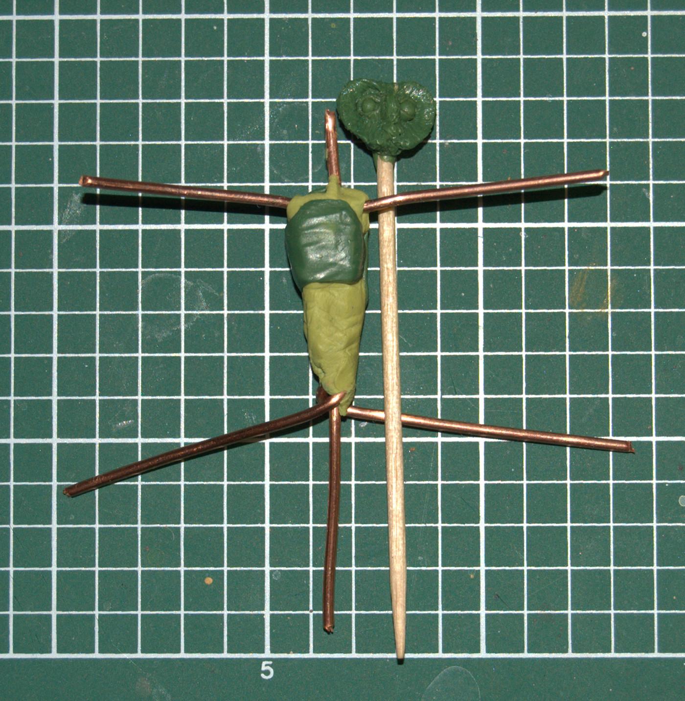 54 Mm, Sculpting, Griffon - starting out