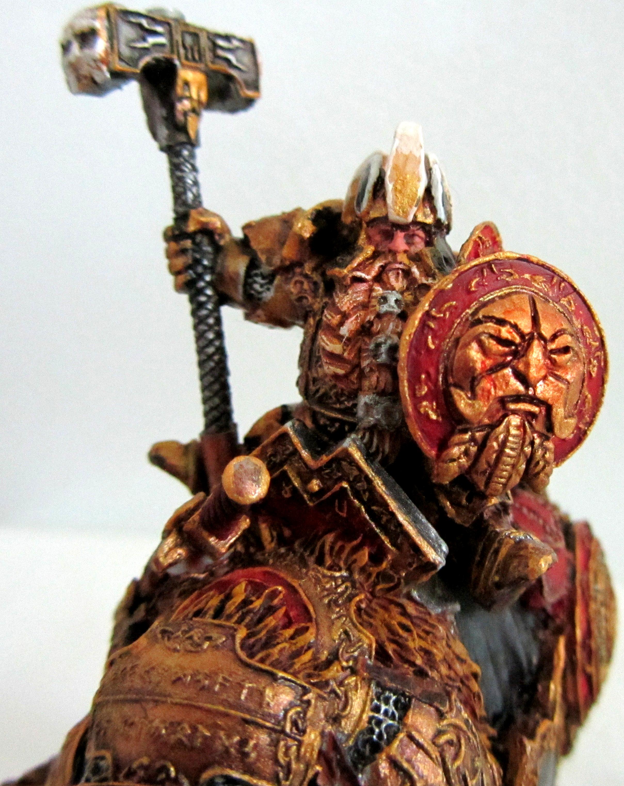 Bear, Dwarf Cavalry, Dwarf King, Lord, War Bear