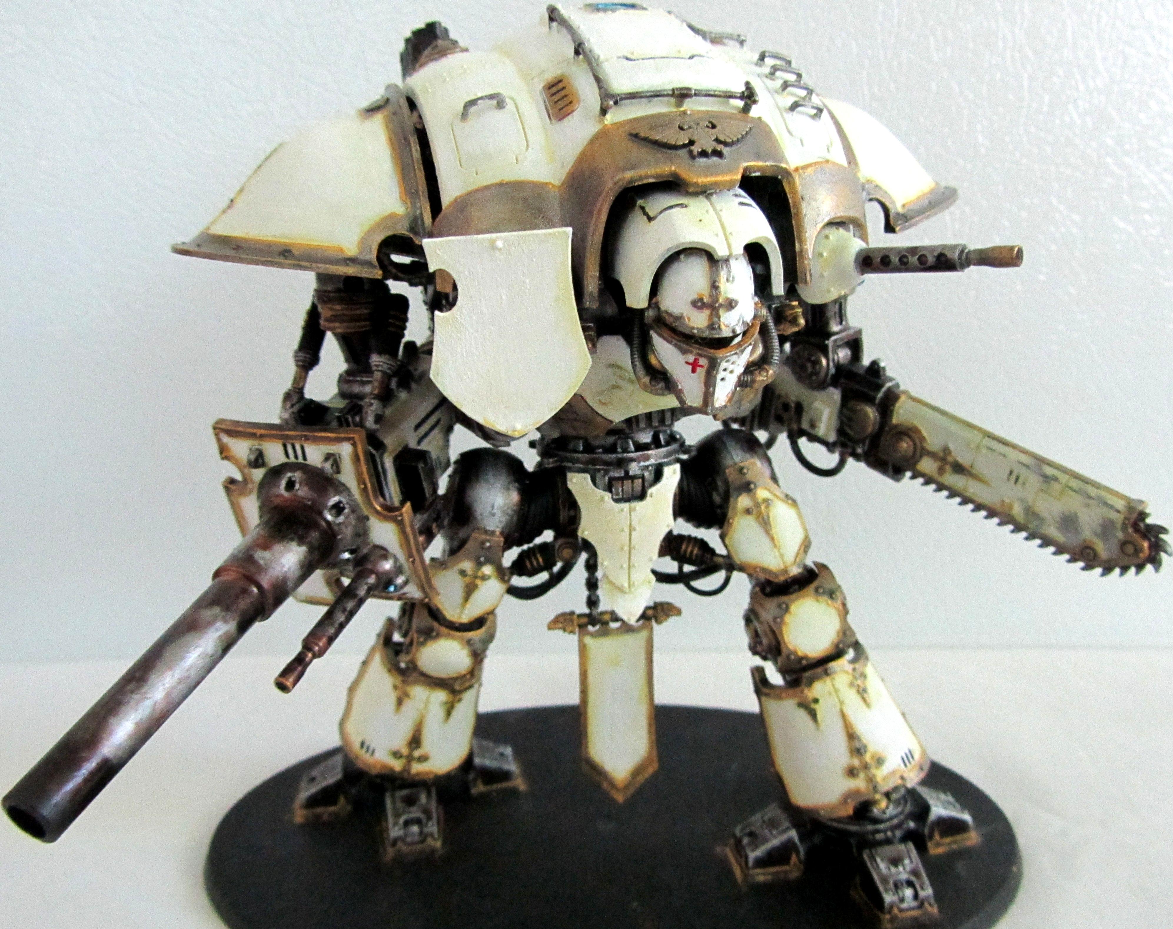 Errant, Imperial Knight, Paladin, White Paint