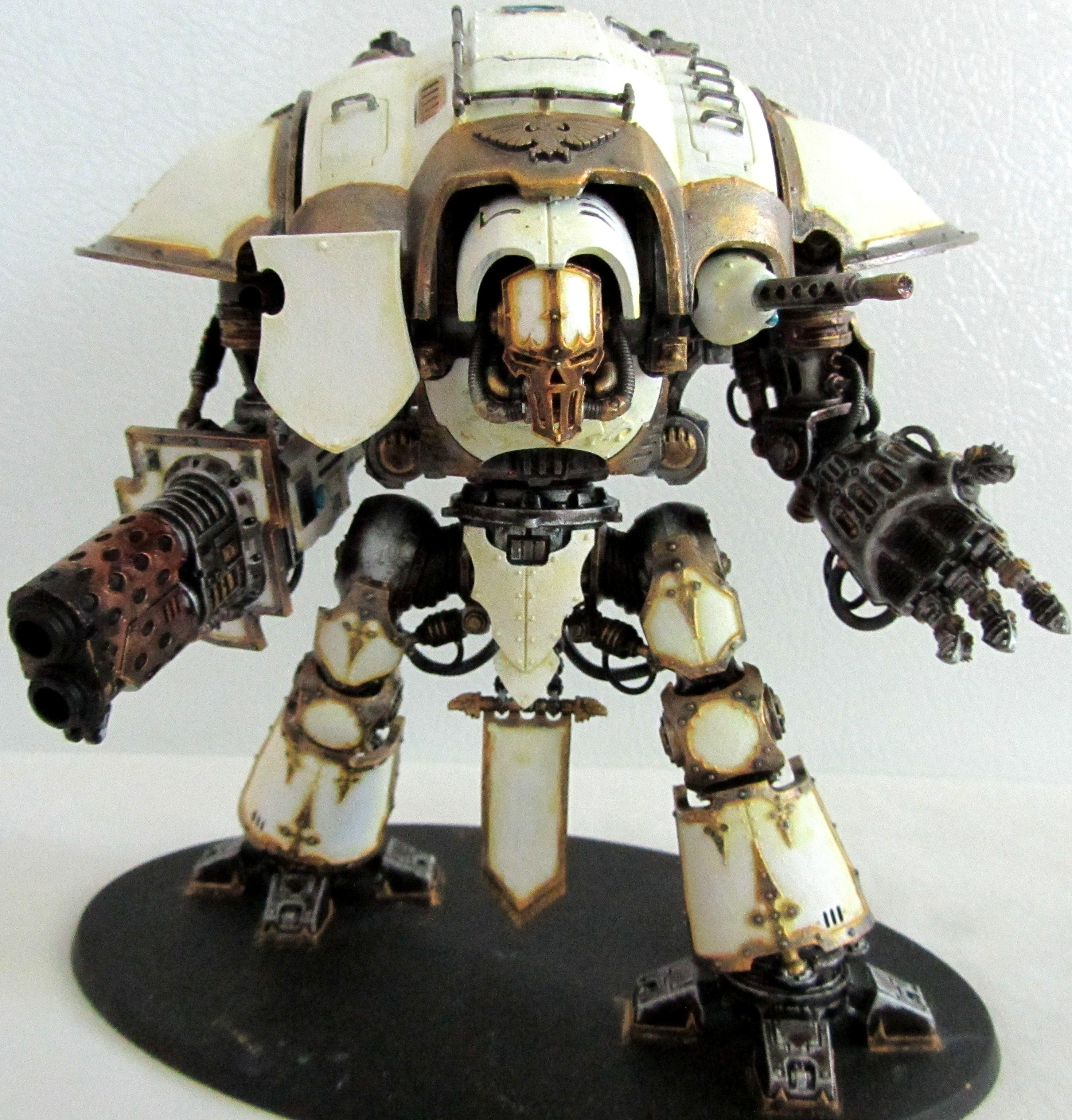 Errant, Imperial Knight, Paladin, White Paint