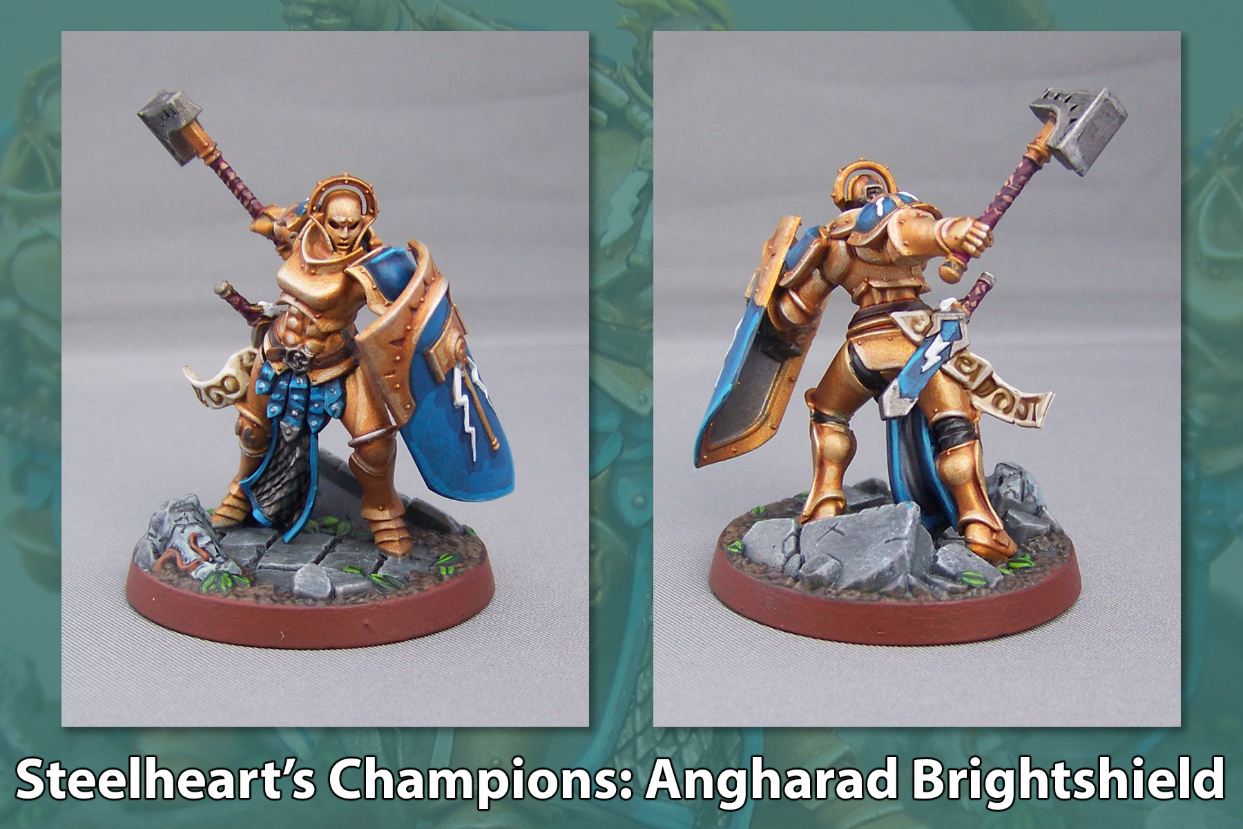 Age Of Sigmar, Angharad Brightshield, Obryn The Bold, Severin Steelheart, Shadespire, Steelhearts Champions, Warhammer Fantasy, Warhammer Underground