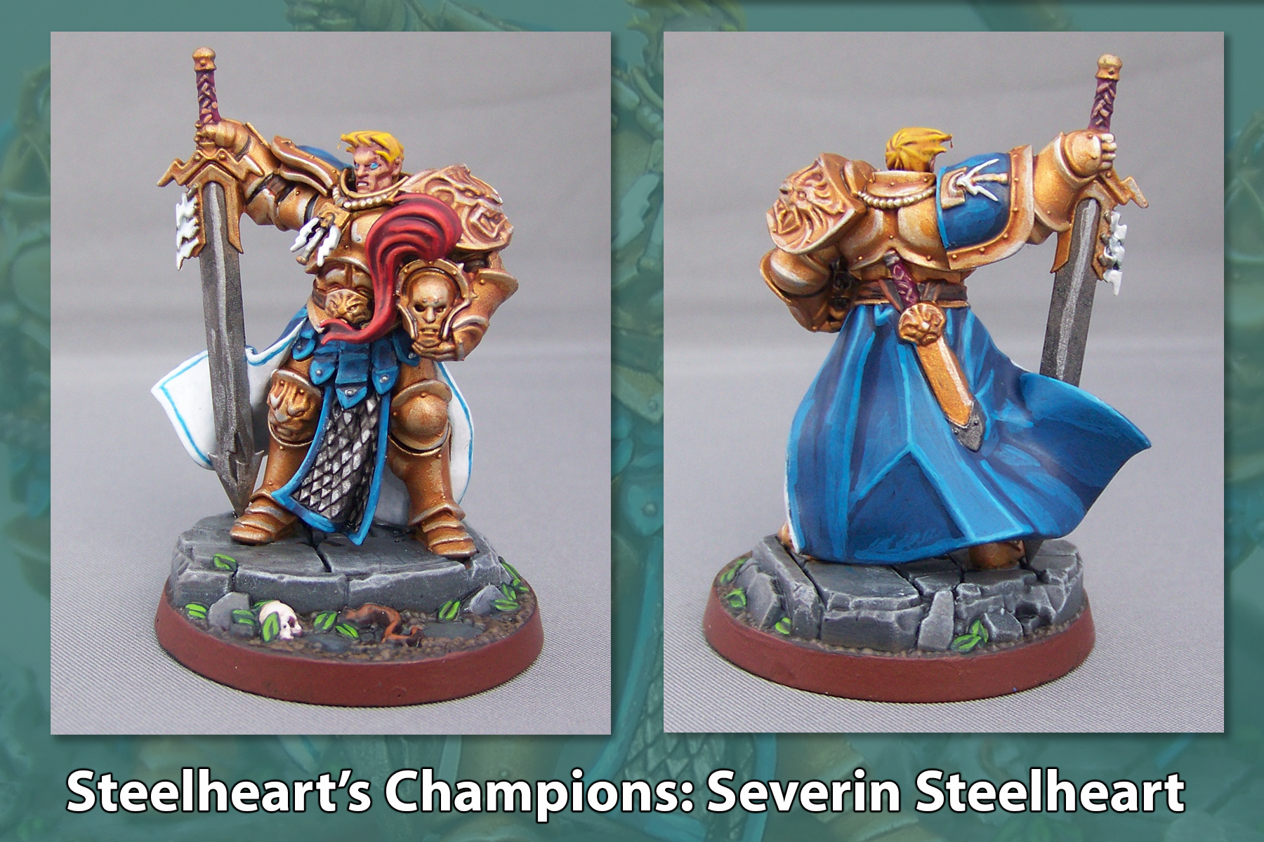 Age Of Sigmar, Angharad Brightshield, Obryn The Bold, Severin Steelheart, Shadespire, Steelhearts Champions, Warhammer Fantasy, Warhammer Underground