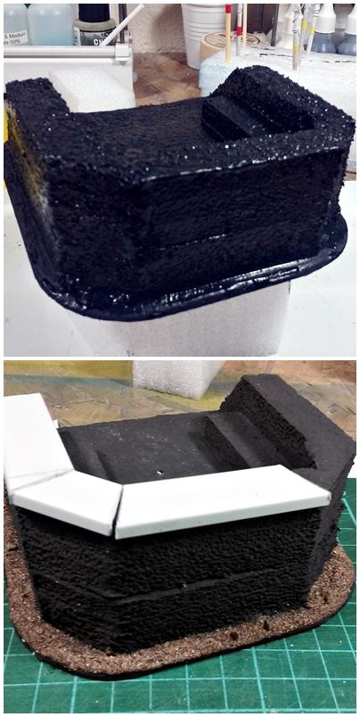 Artillery Emplacement, Imperial Guard, Scratch Build, Terrain, Warhammer 40,000