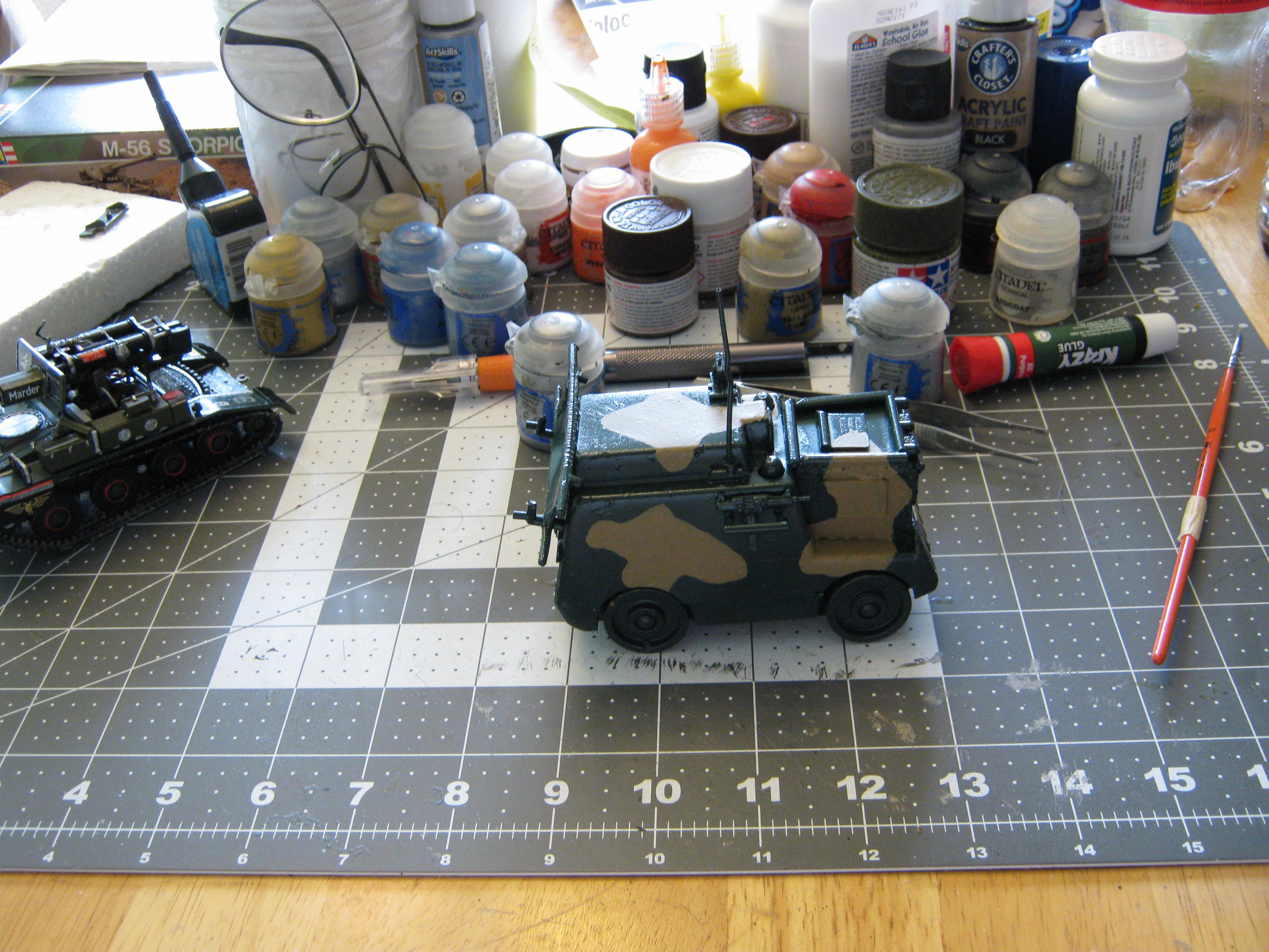 Ambulance, Conversion, Counts As, Fisher Price, Imperial, Military Ambulance, Toy, Truck