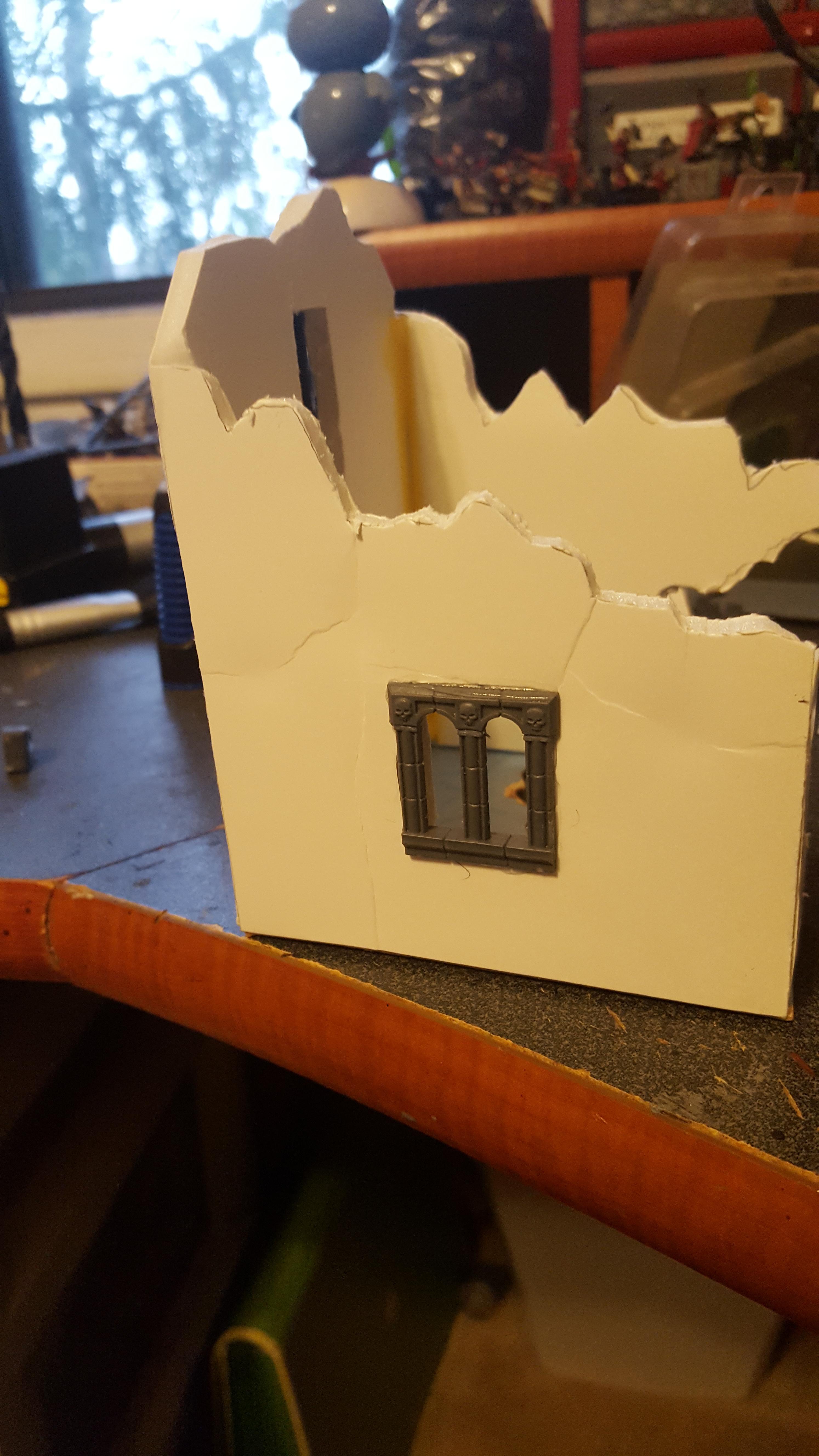 Mordheim, Ruins, Scratch Build