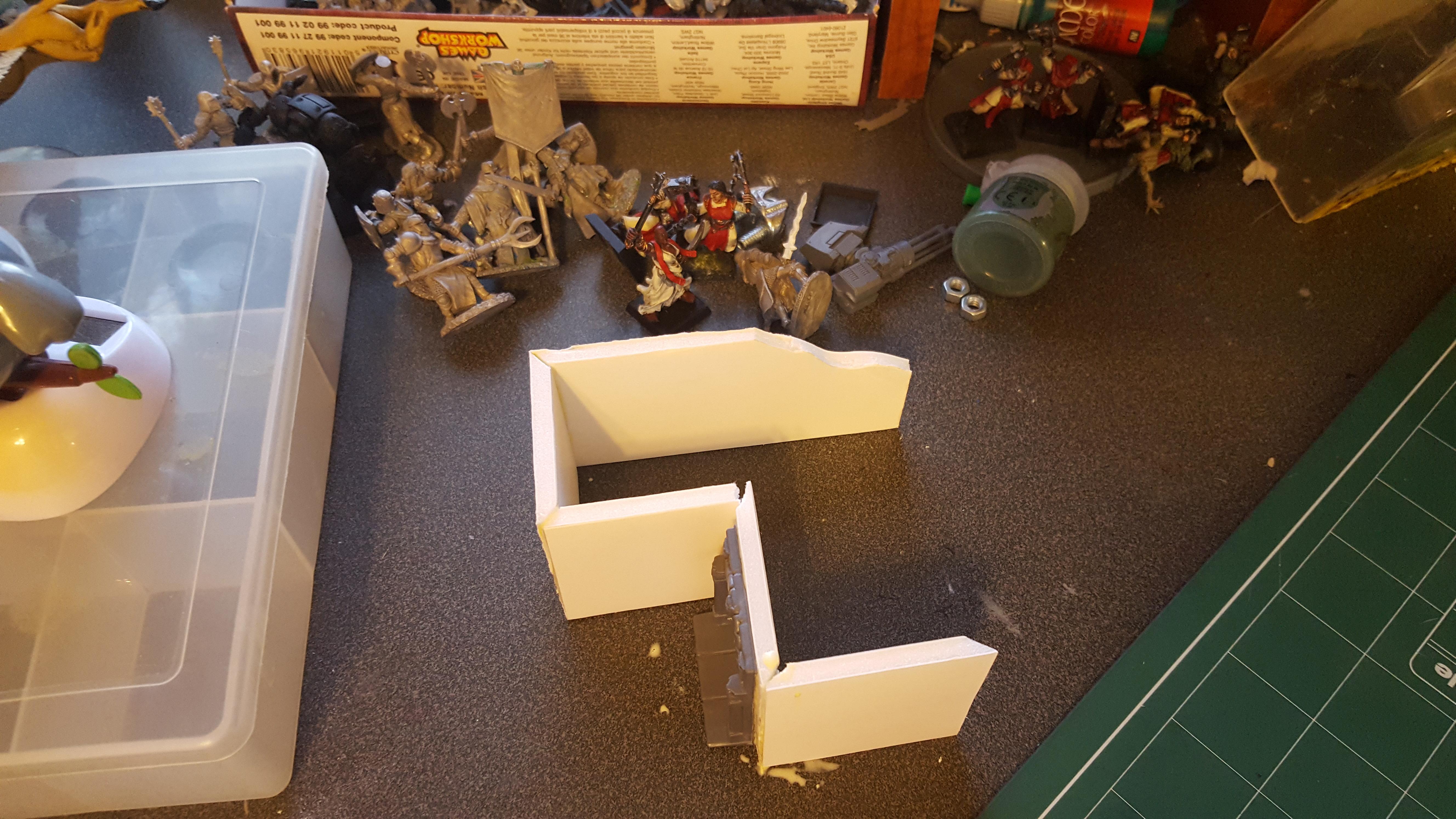 Mordheim, Ruins, Scratch Build