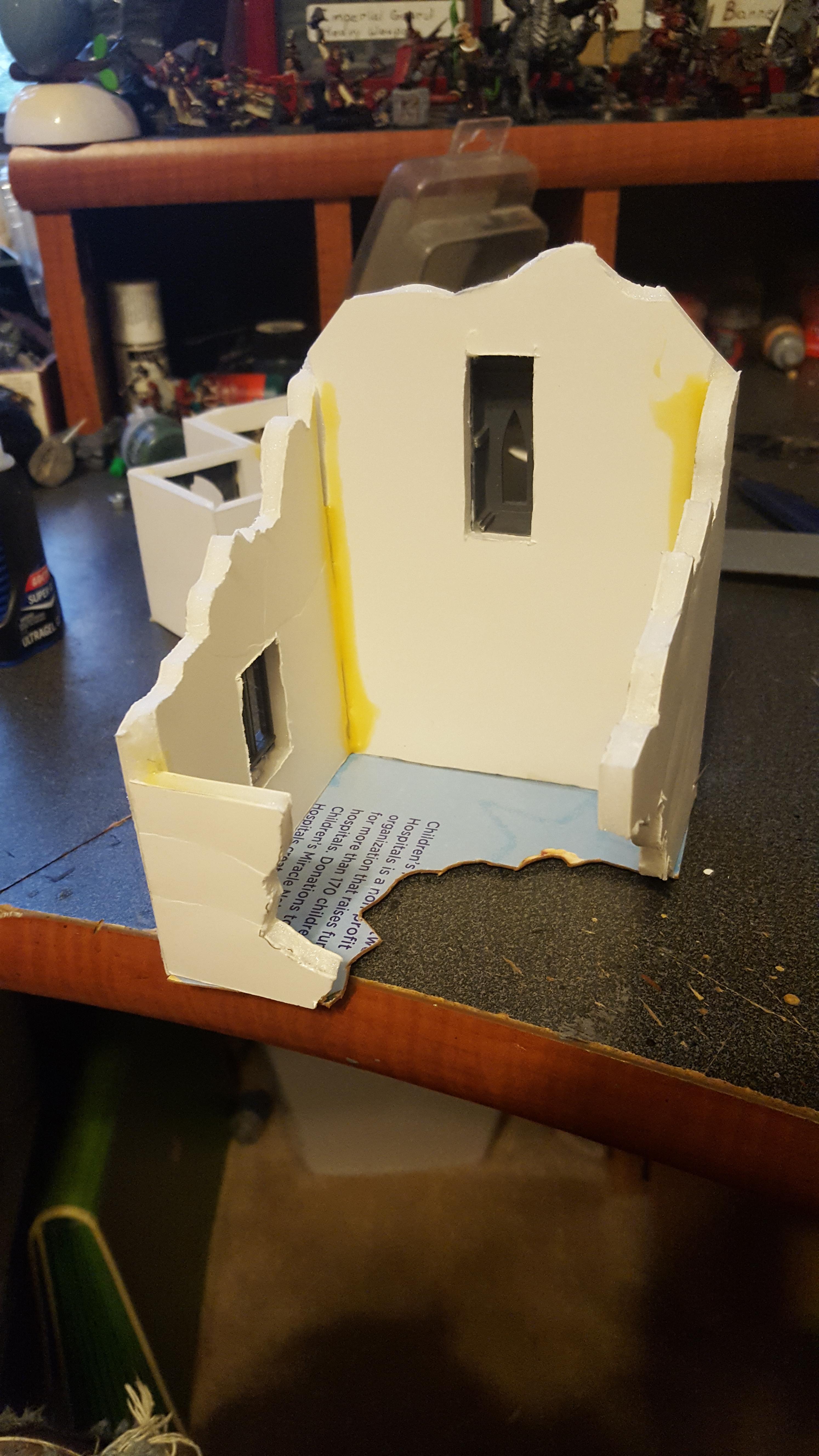 Mordheim, Ruins, Scratch Build