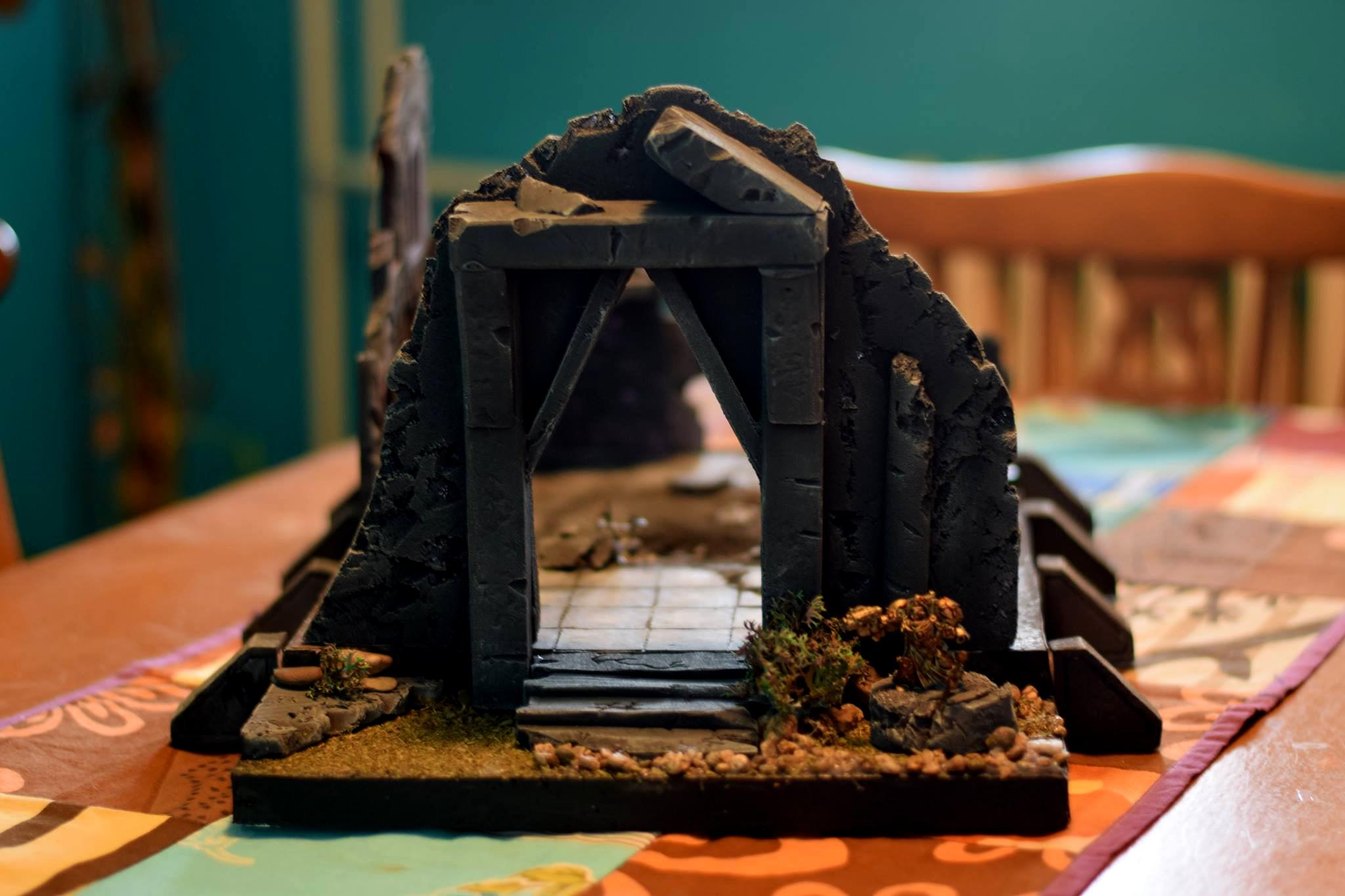 30k, Baradon, Bombed, Diorama, Drukhari, Empire, Game, Headquarters, Orks, Set, Tabletop, Terrain, Wargame, Wargamescenery, Warhammer 40,000, Warhammer Fantasy, Witch Hunters