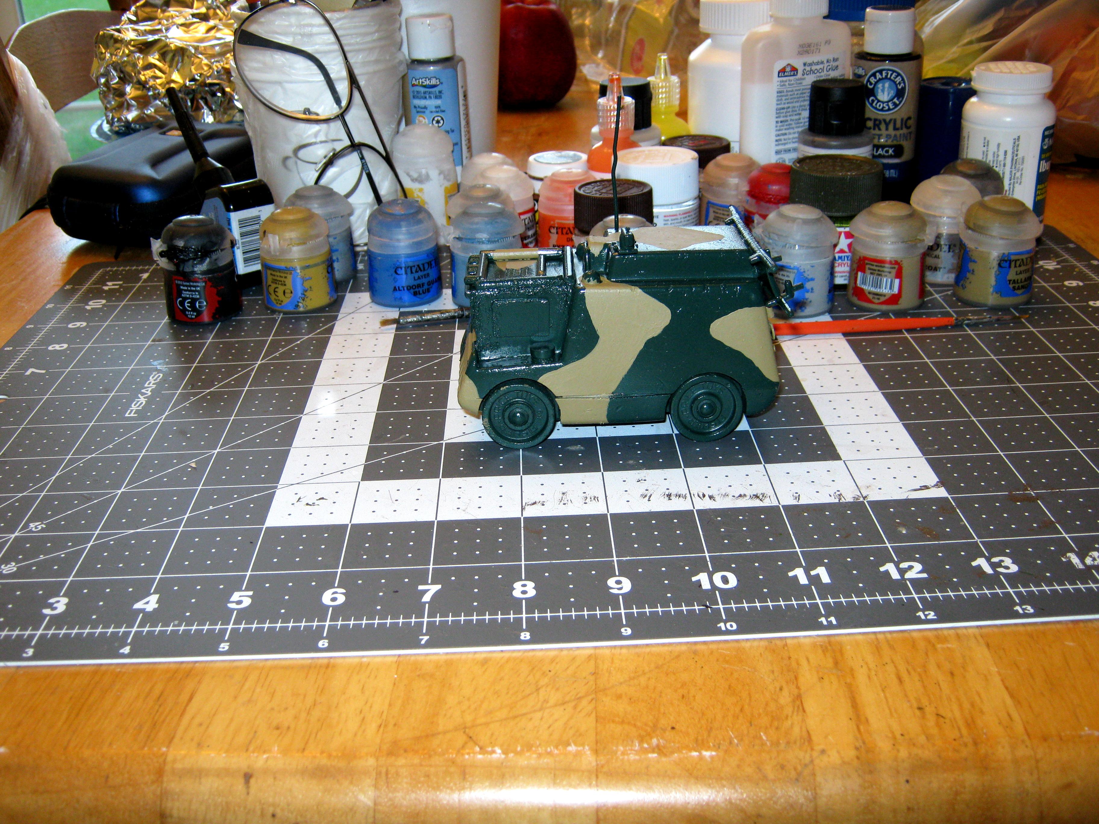 Ambulance, Conversion, Counts As, Fisher Price, Imperial, Military Ambulance, Toy, Truck