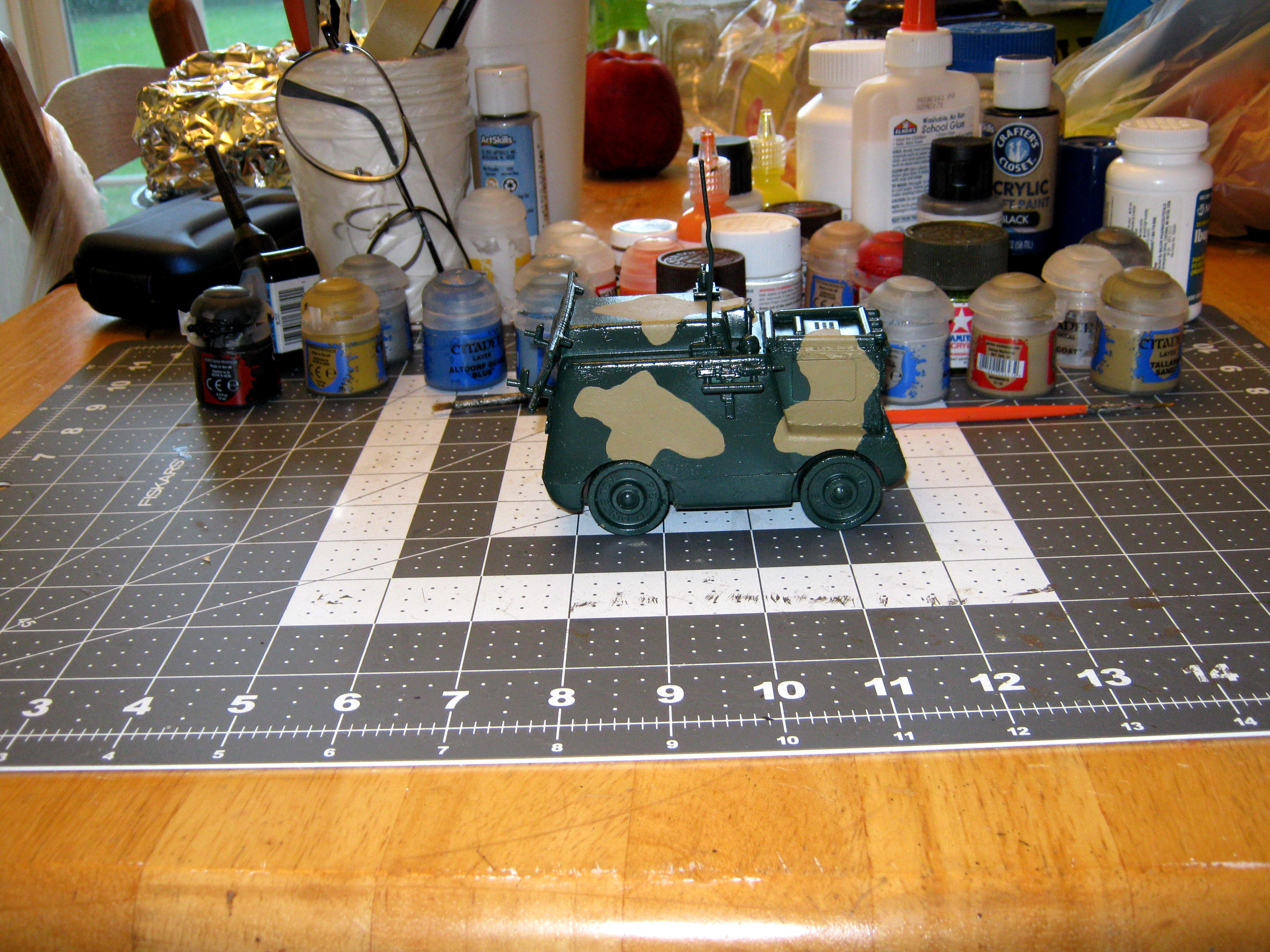 Ambulance, Conversion, Counts As, Fisher Price, Imperial, Military Ambulance, Toy, Truck