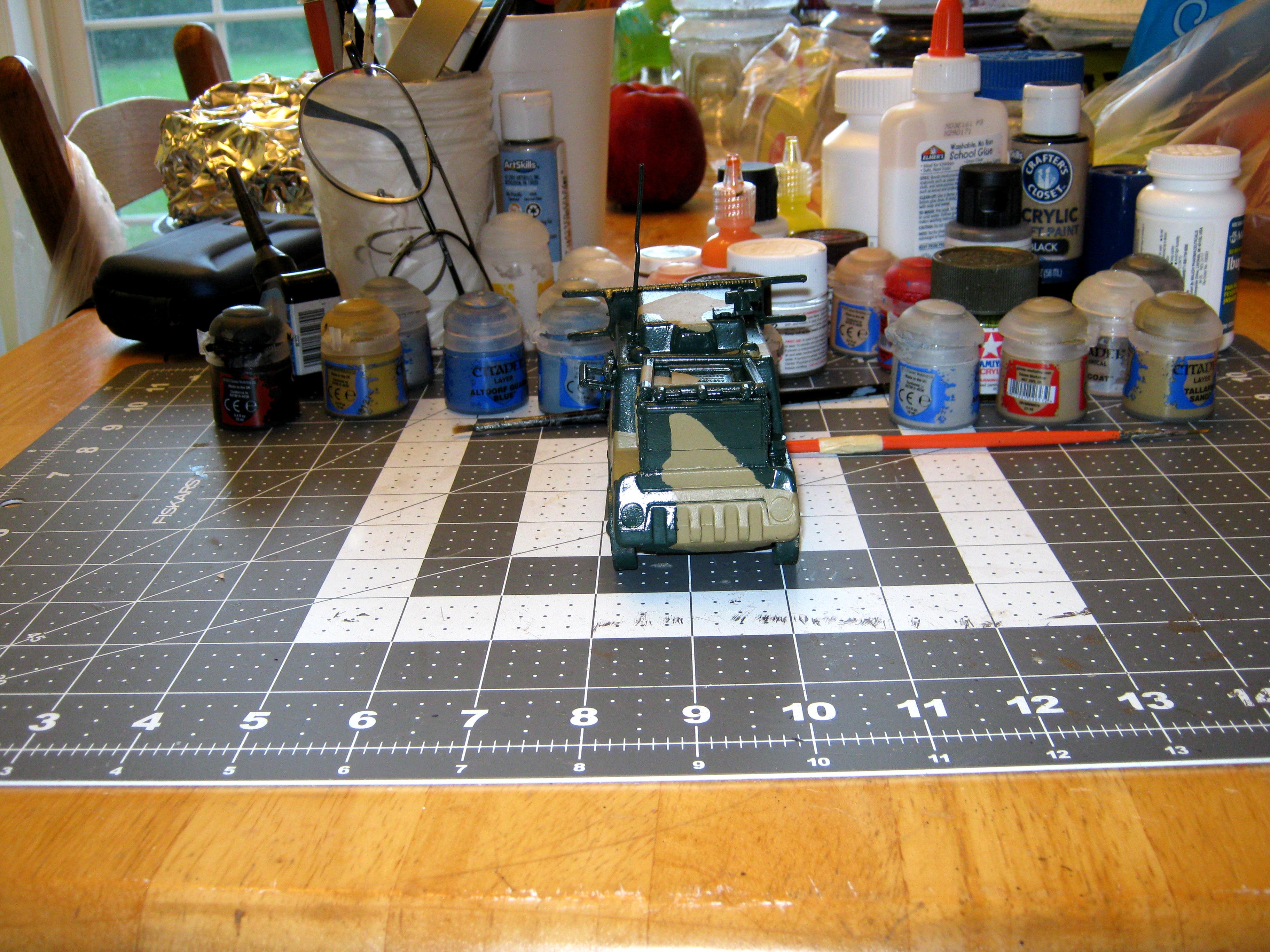 Ambulance, Conversion, Counts As, Fisher Price, Imperial, Military Ambulance, Toy, Truck