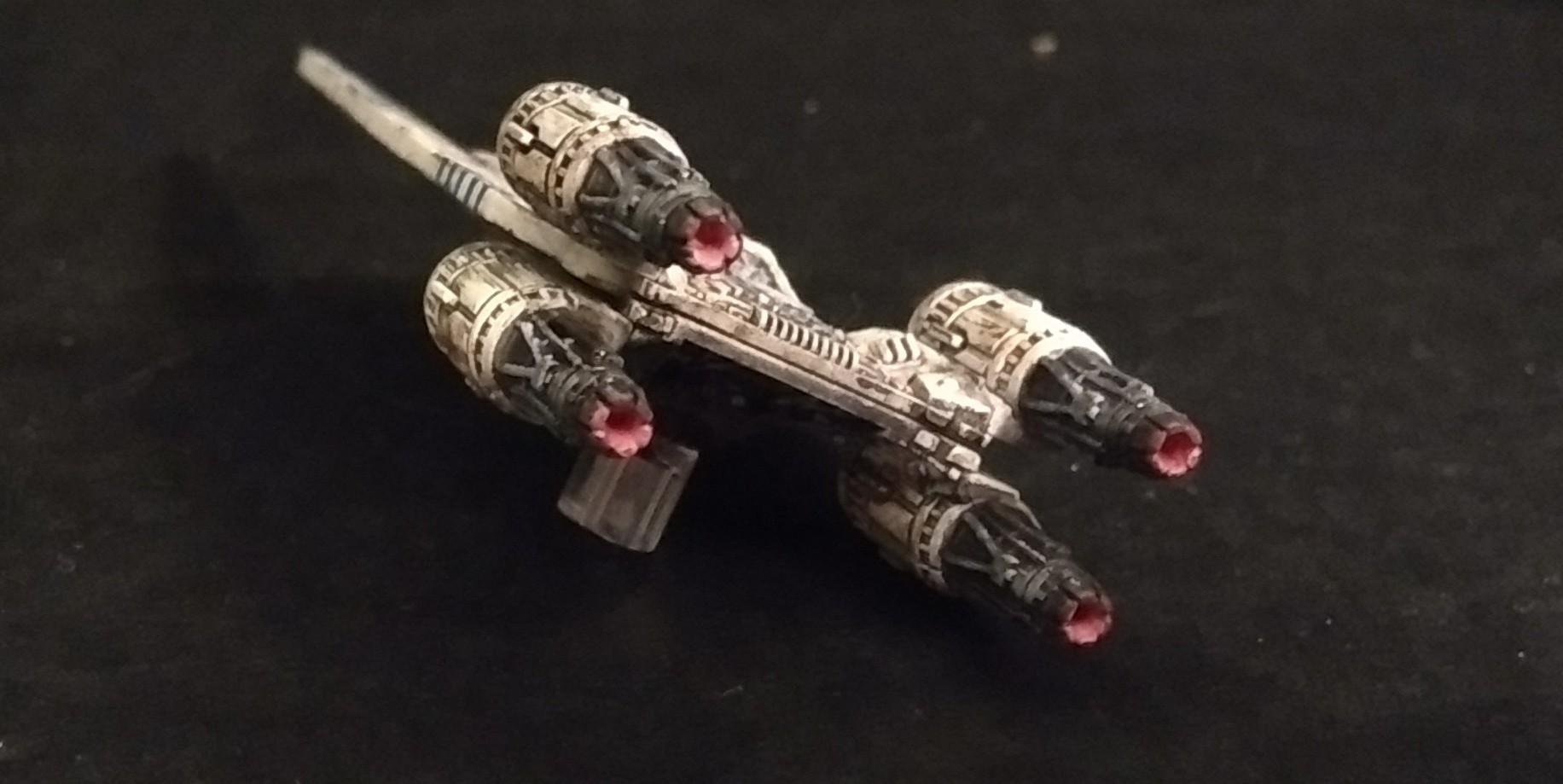 Star Wars, U-Wing glow