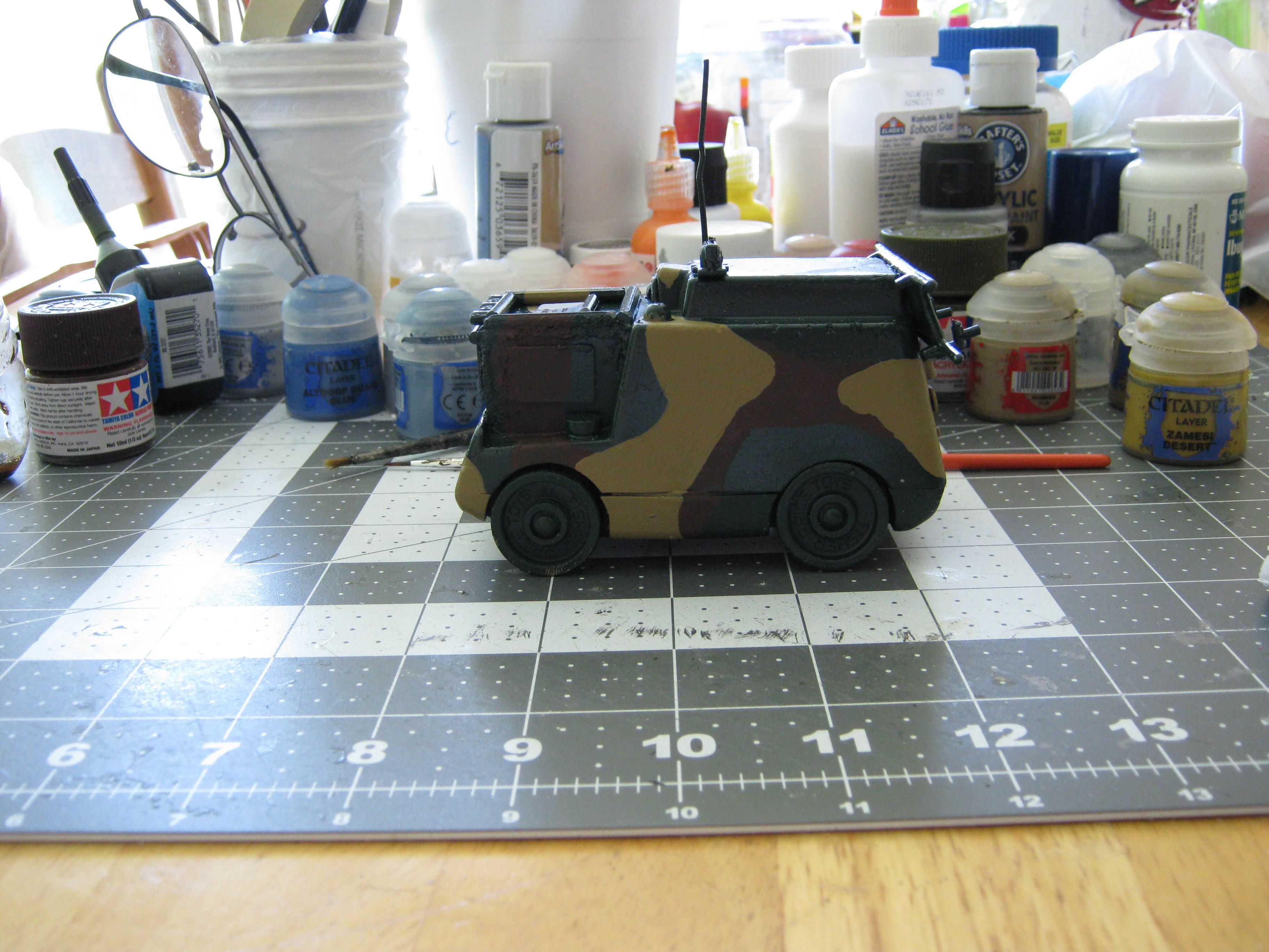 Ambulance, Conversion, Counts As, Fisher Price, Imperial, Military Ambulance, Toy, Truck